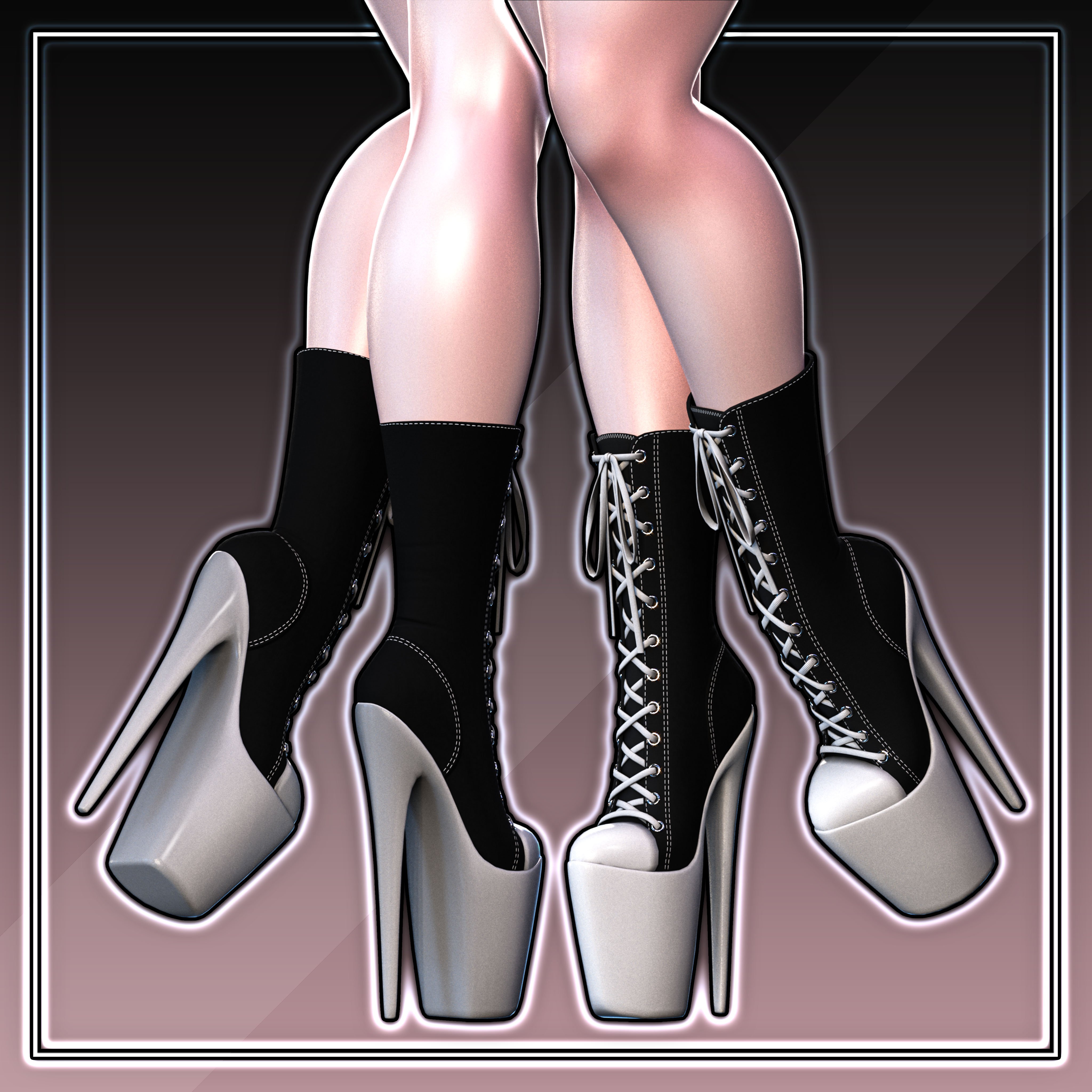 'Hardcore' Pleaser Heels