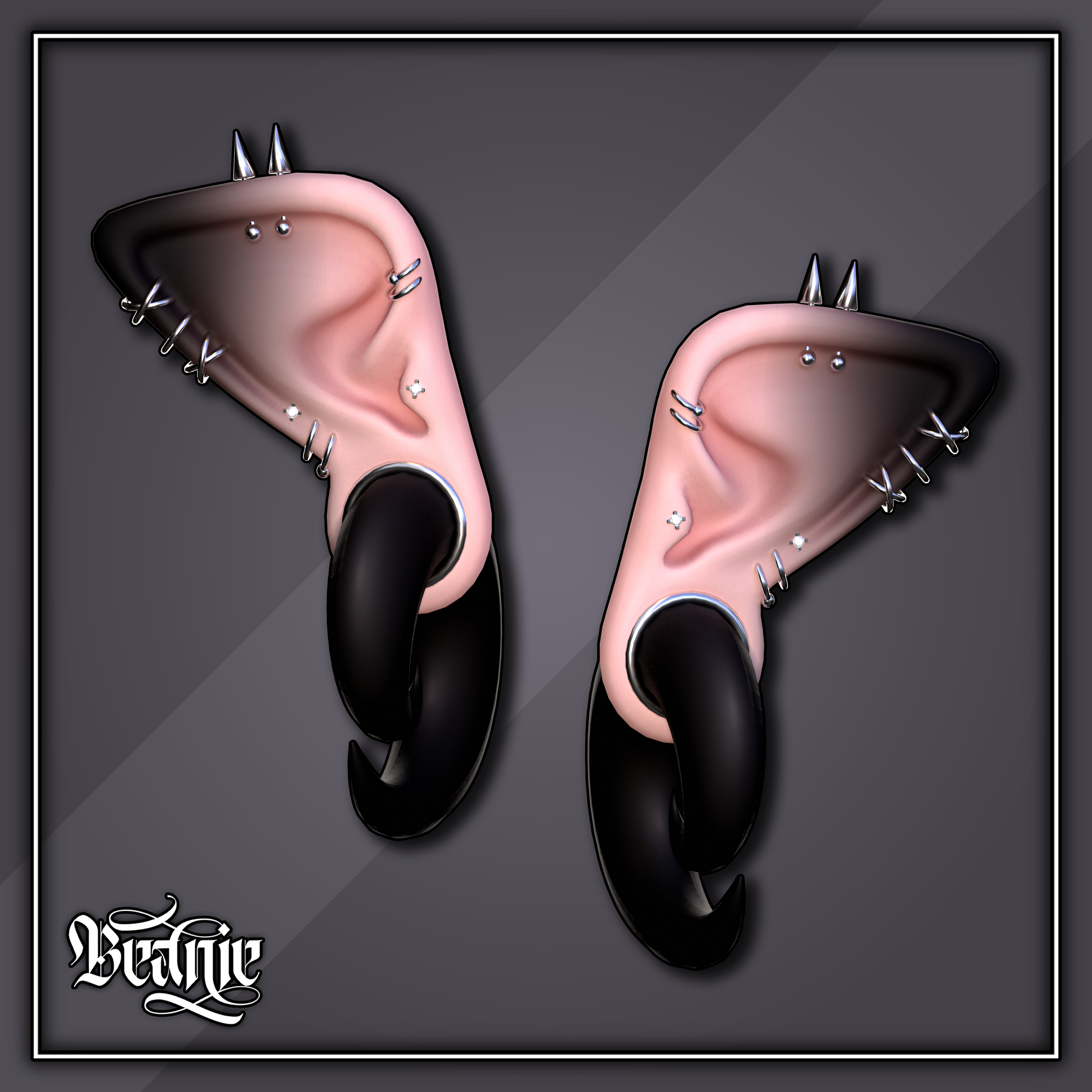 'Divinity' Earrings and Gauges Set