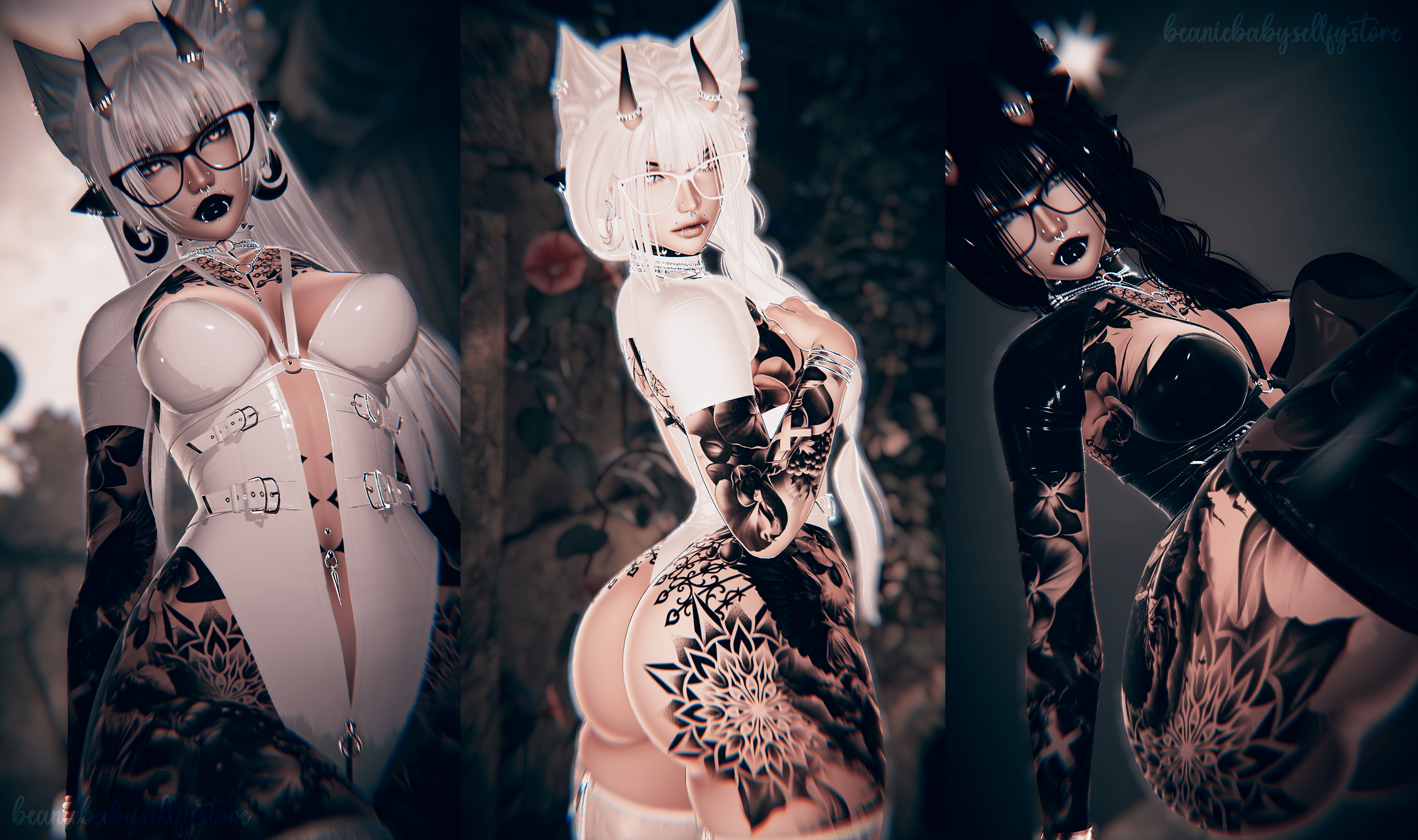 ♡ Karma ♡ PC & QUEST FACETRACKING VRCHAT AVATAR ♡