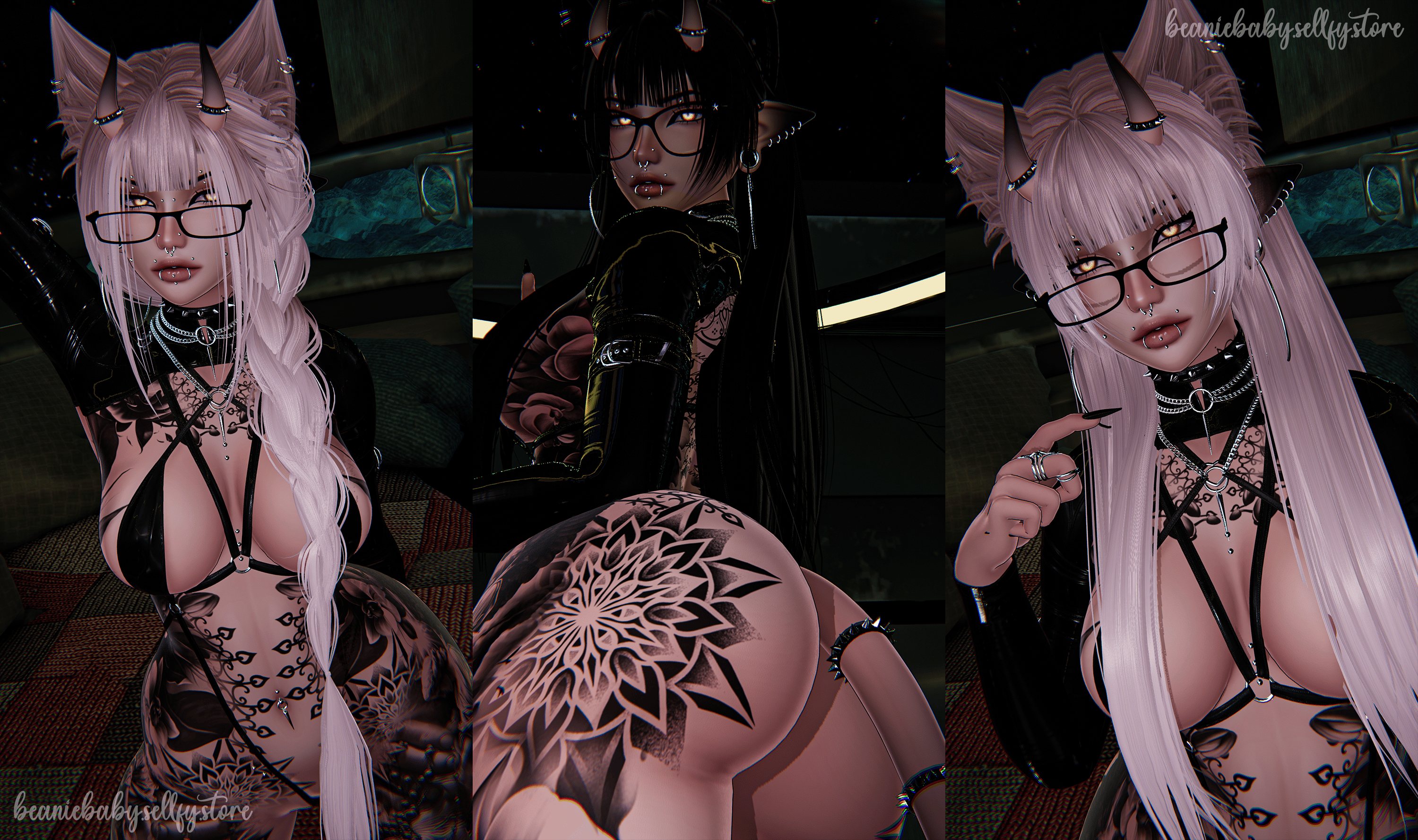 ♡ Karma ♡ PC & QUEST FACETRACKING VRCHAT AVATAR ♡