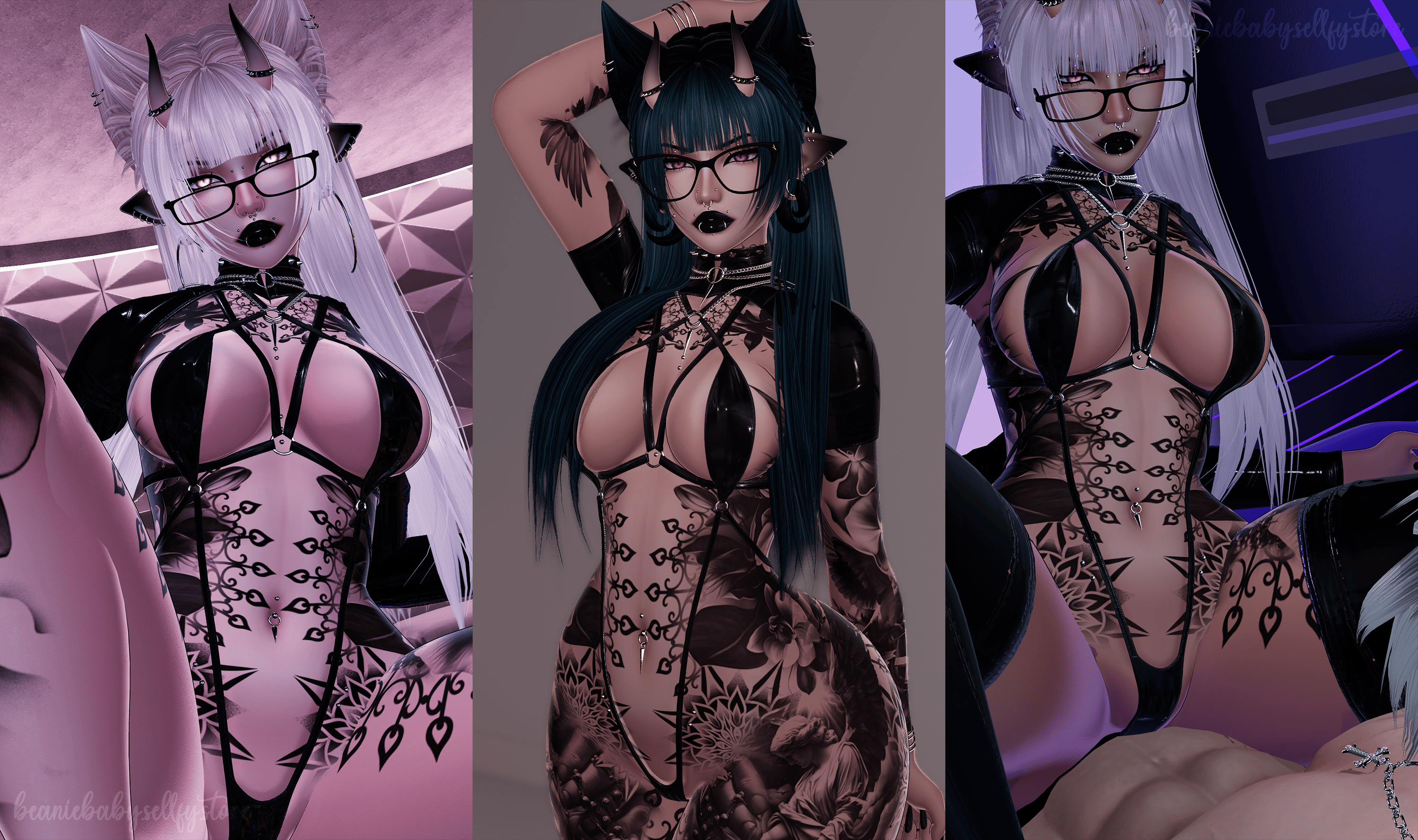 ♡ Karma ♡ PC & QUEST FACETRACKING VRCHAT AVATAR ♡