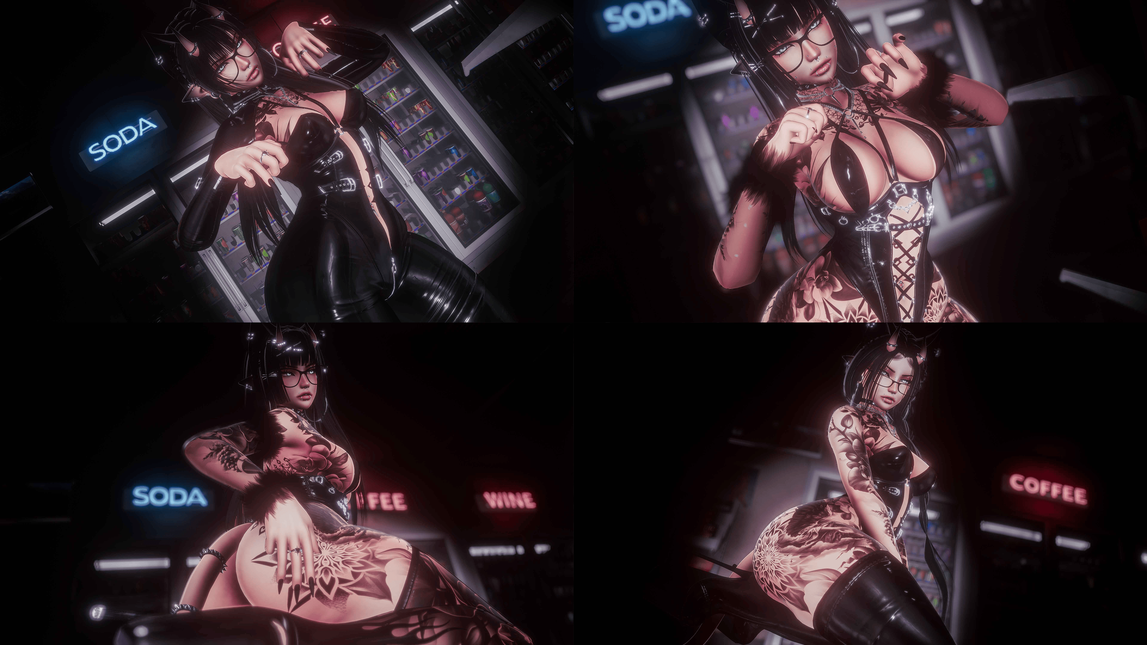 ♡ Karma ♡ PC & QUEST FACETRACKING VRCHAT AVATAR ♡