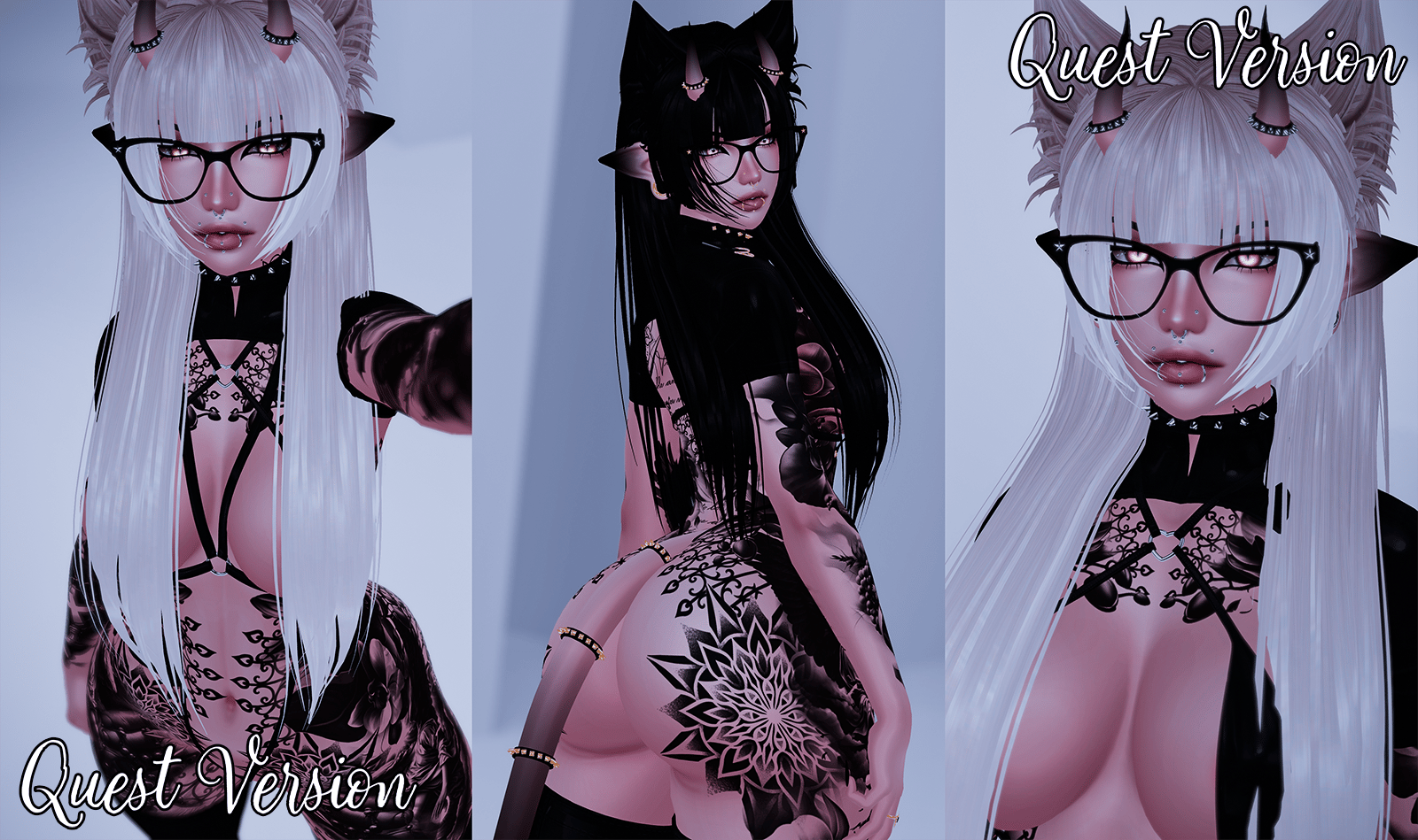 ♡ Karma ♡ PC & QUEST FACETRACKING VRCHAT AVATAR ♡
