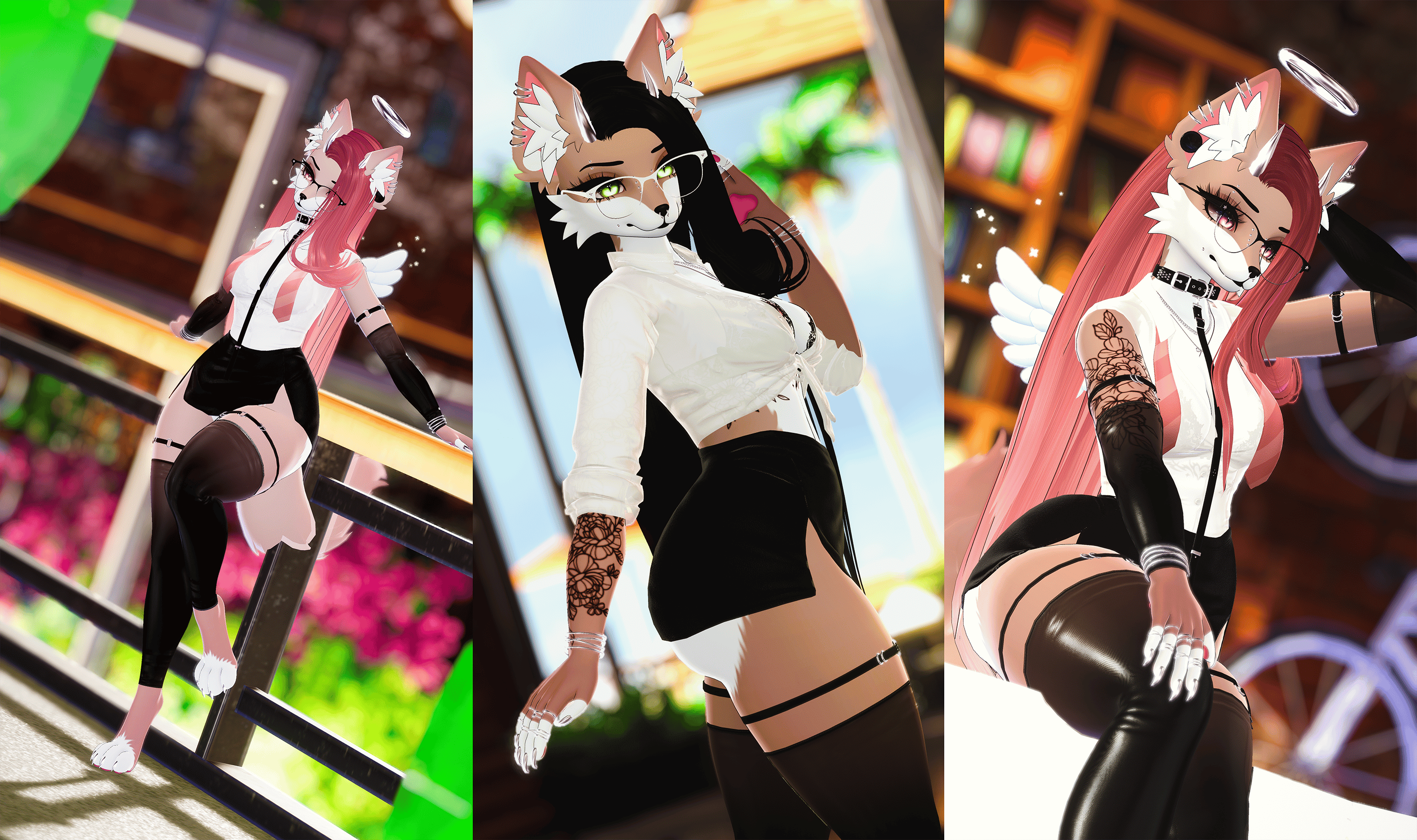 ♡ Junie ♡ PC/QUEST/FACETRACKING FURRY VRCHAT AVATAR ♡