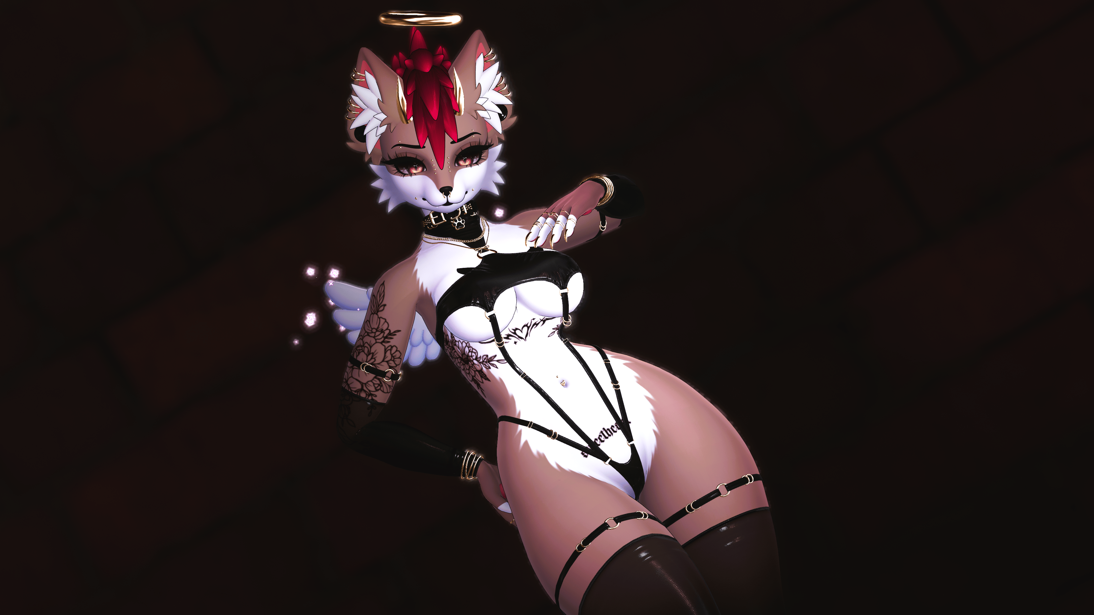 ♡ Junie ♡ PC/QUEST/FACETRACKING FURRY VRCHAT AVATAR ♡