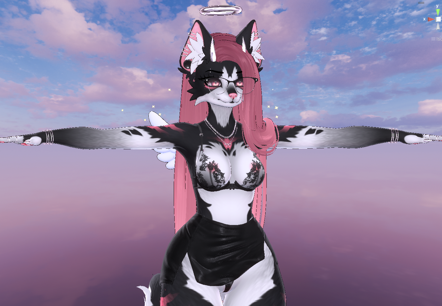 ♡ Junie ♡ PC/QUEST/FACETRACKING FURRY VRCHAT AVATAR ♡