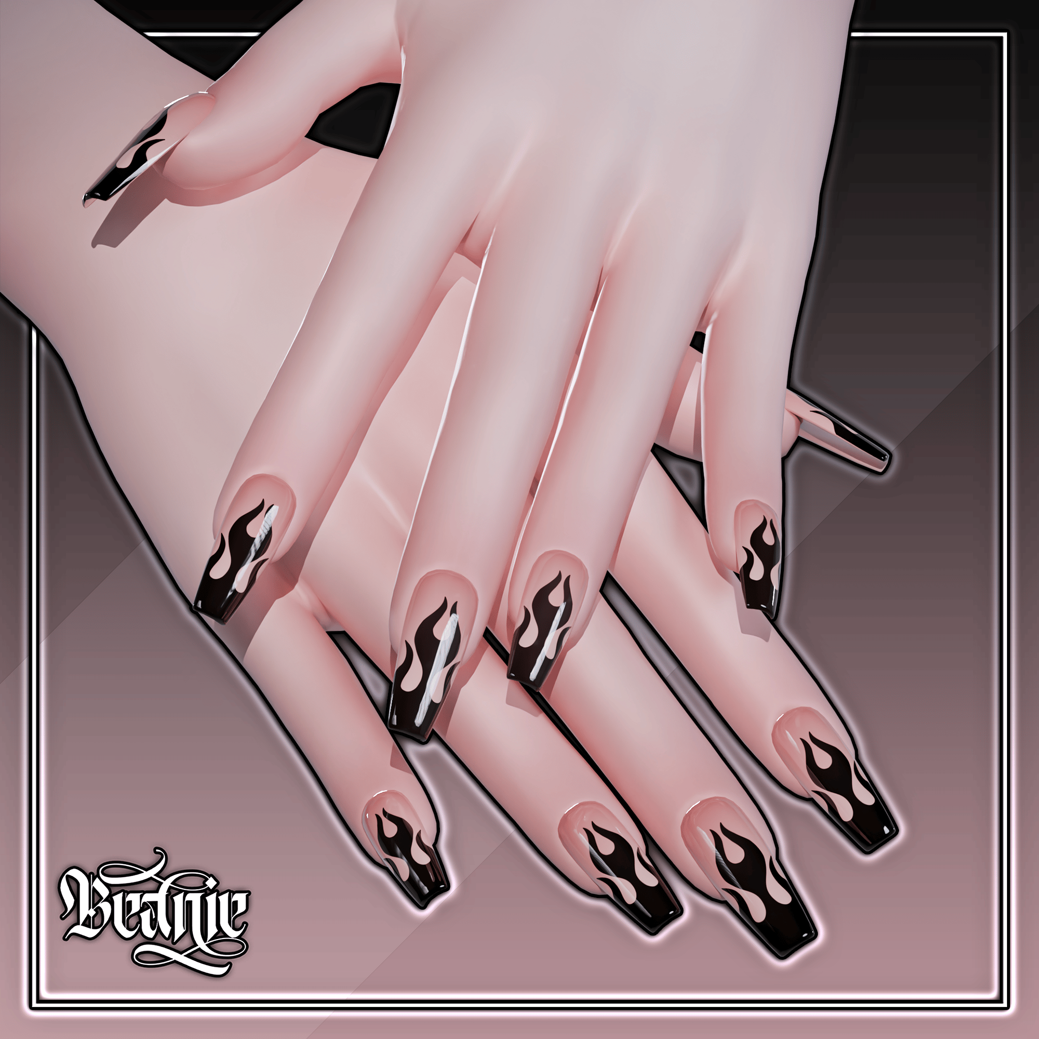 ♡ Nails with Customizable Shapes ♡