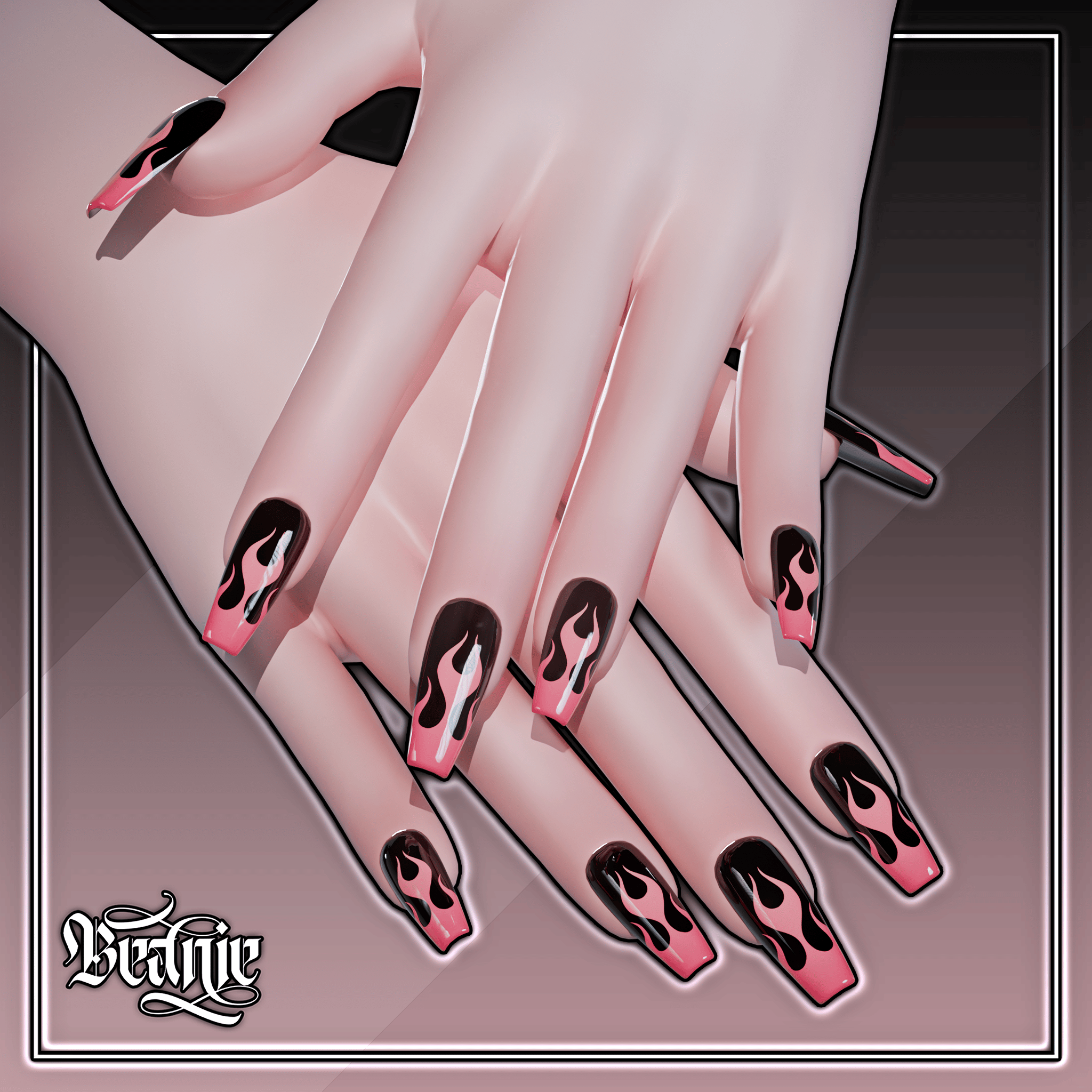 ♡ Nails with Customizable Shapes ♡