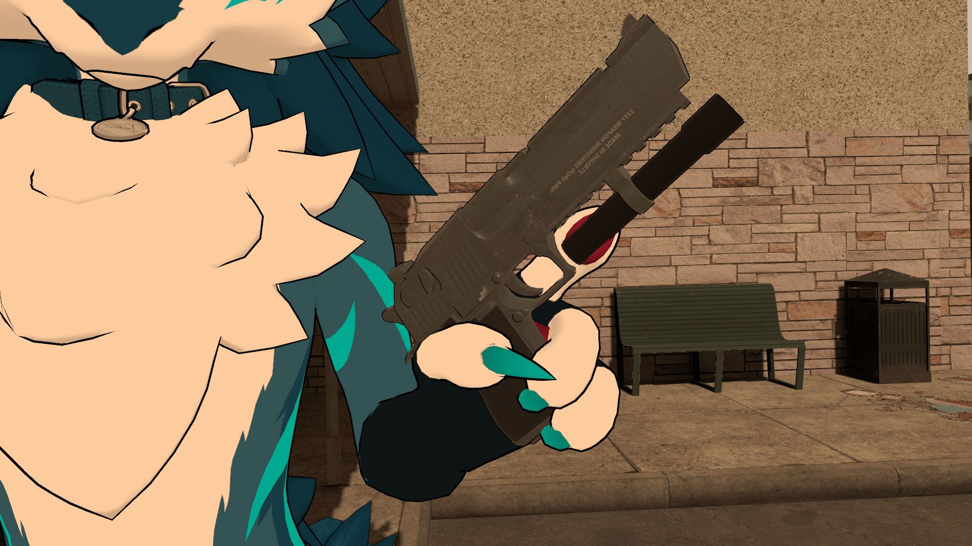 Magnum & Holster (Dessert Eagle)
