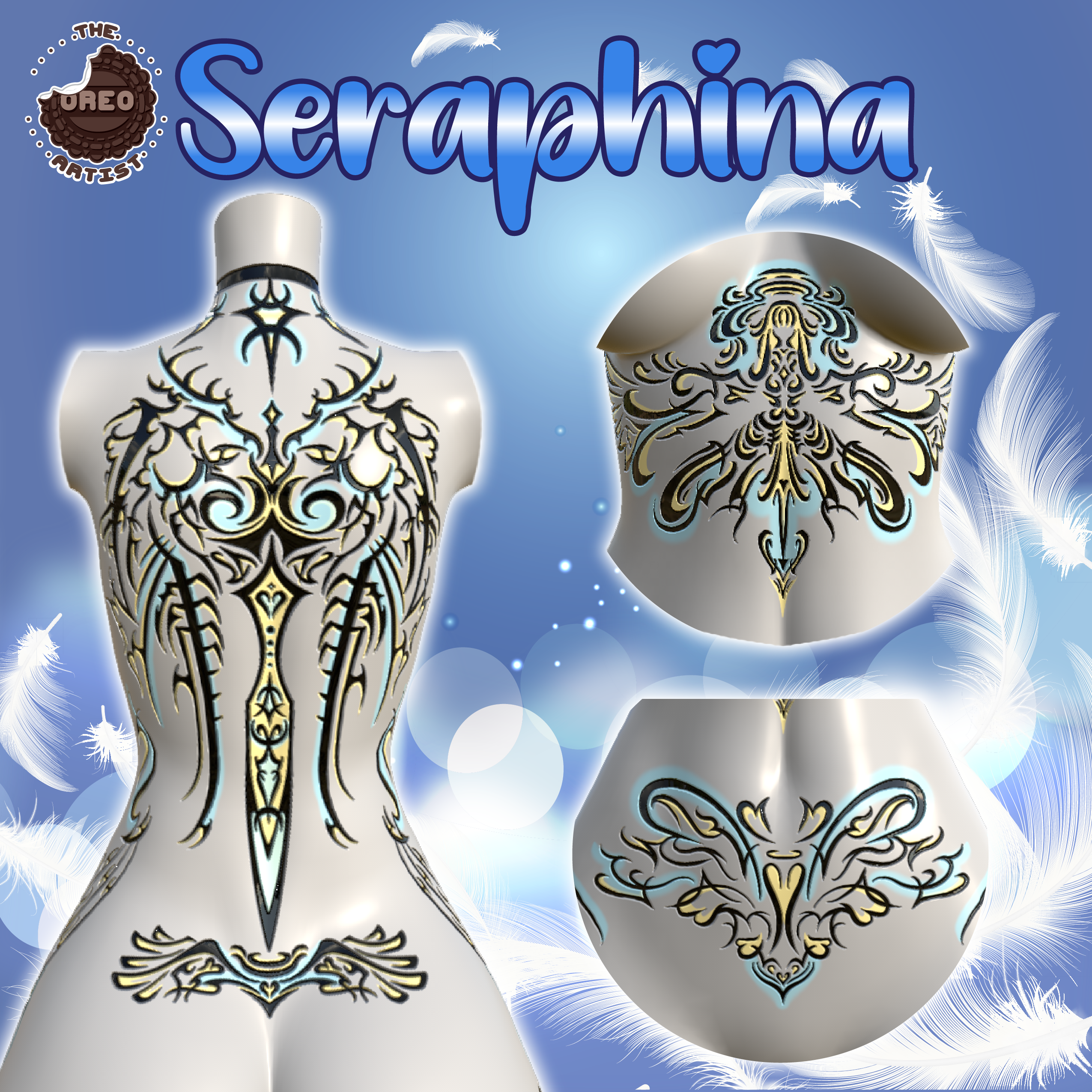 Seraphina Tattoo for Zinfit