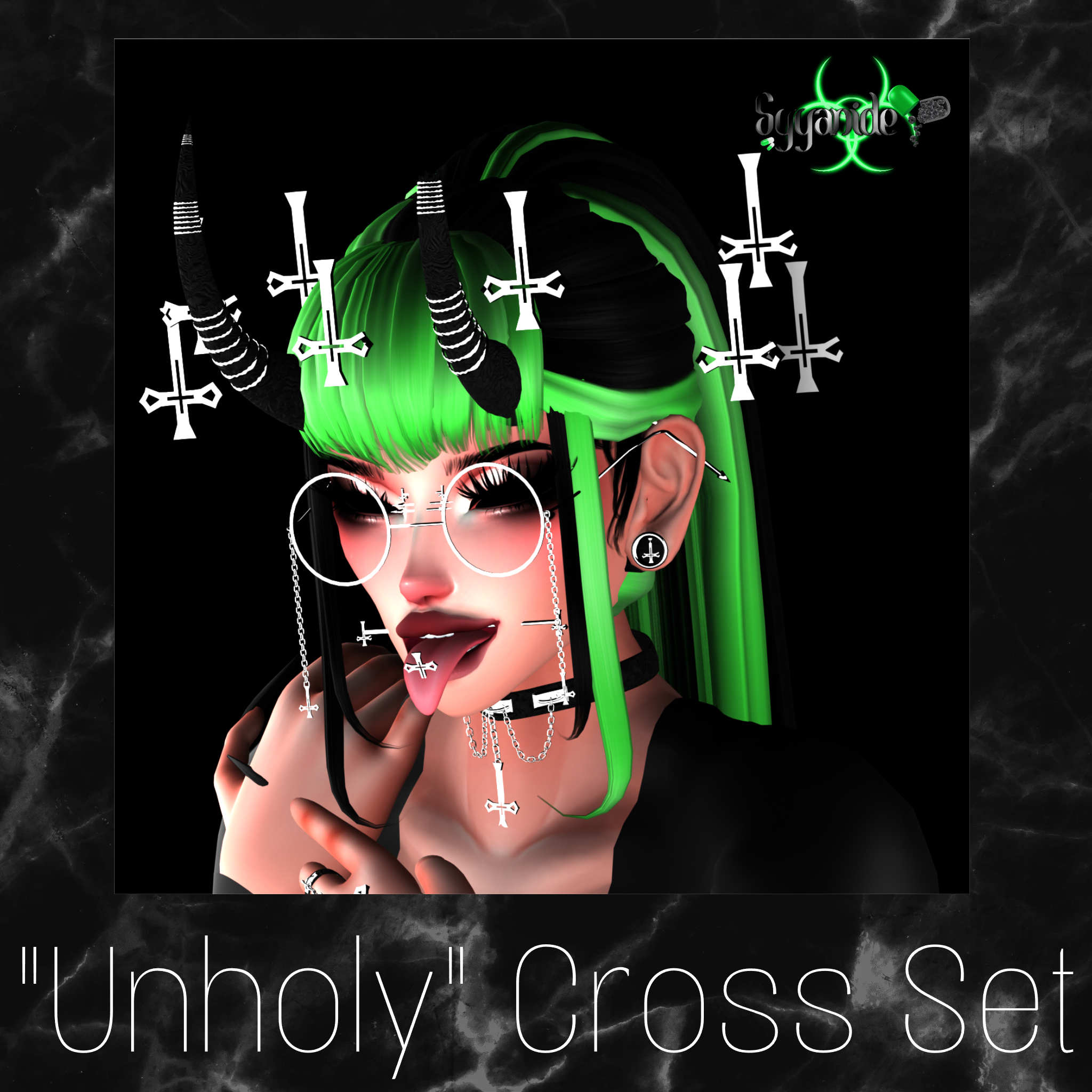 "Unholy" Cross Set