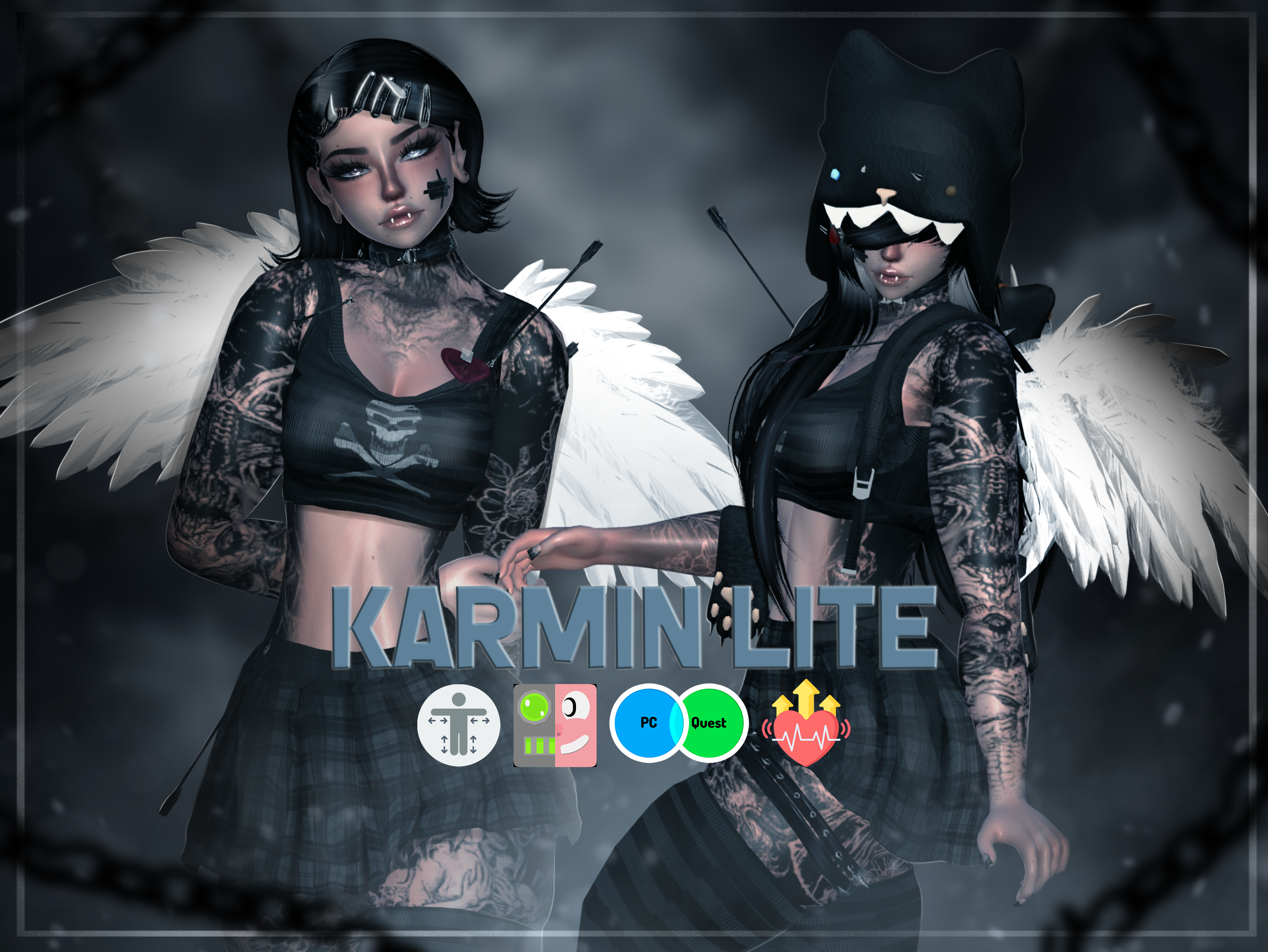 Karmin LITE - SFW | PC + Quest | Fallback | UE FT | Limbscaler | HRtoVRC