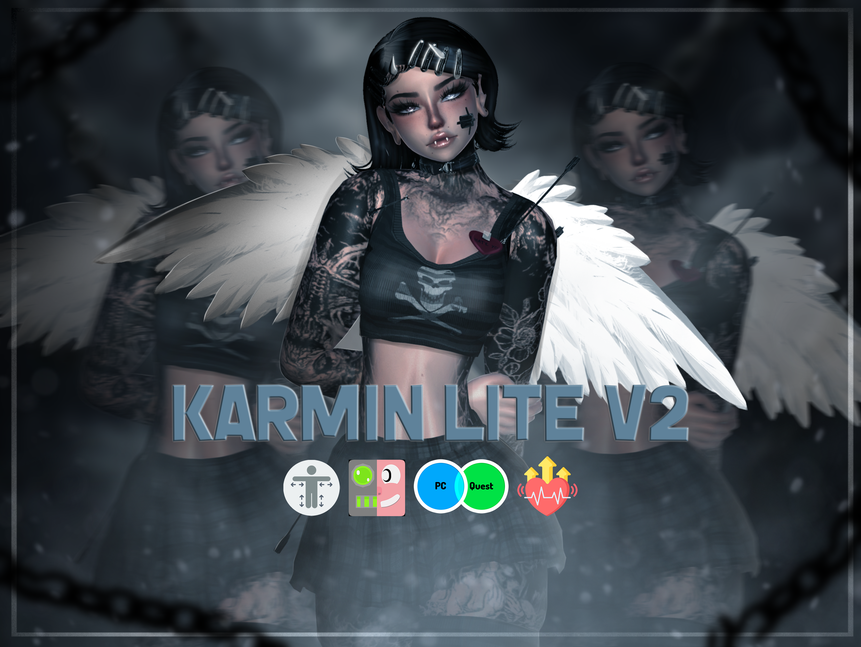 Karmin LITE - SFW | PC + Quest | Fallback | UE FT | Limbscaler | HRtoVRC
