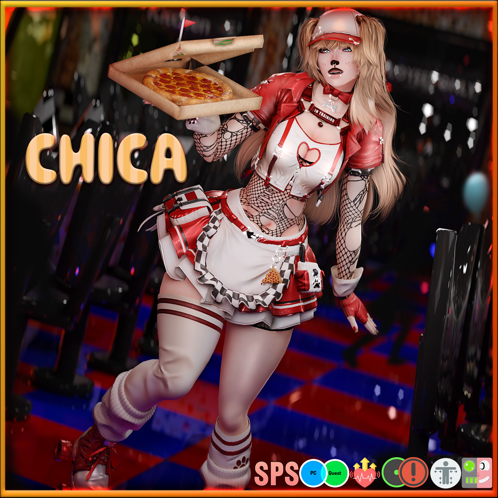 Chica - PC + Quest - Facetracking - Gogo Loco & much more