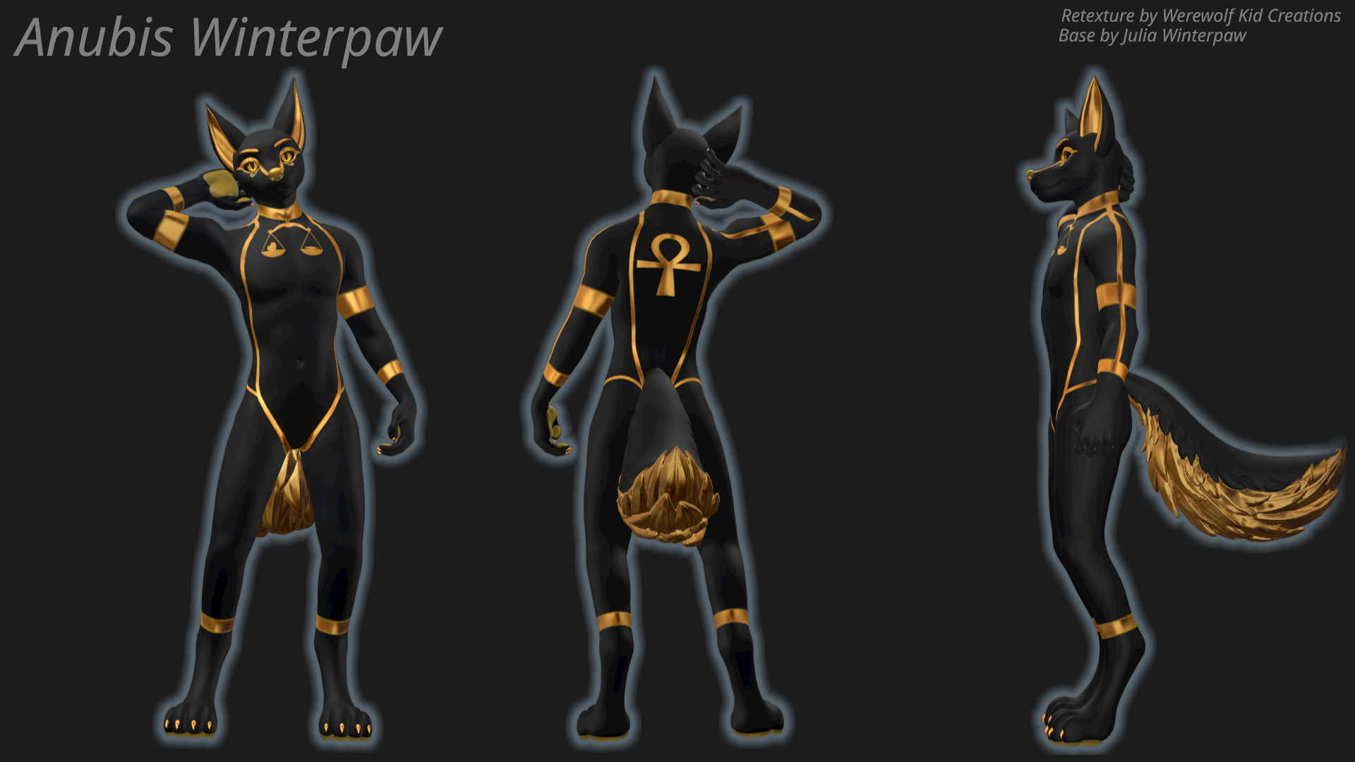 Anubis for Masc Canine Winterpaw