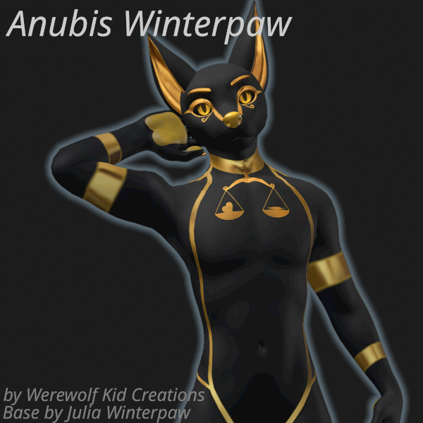 Anubis for Masc Canine Winterpaw