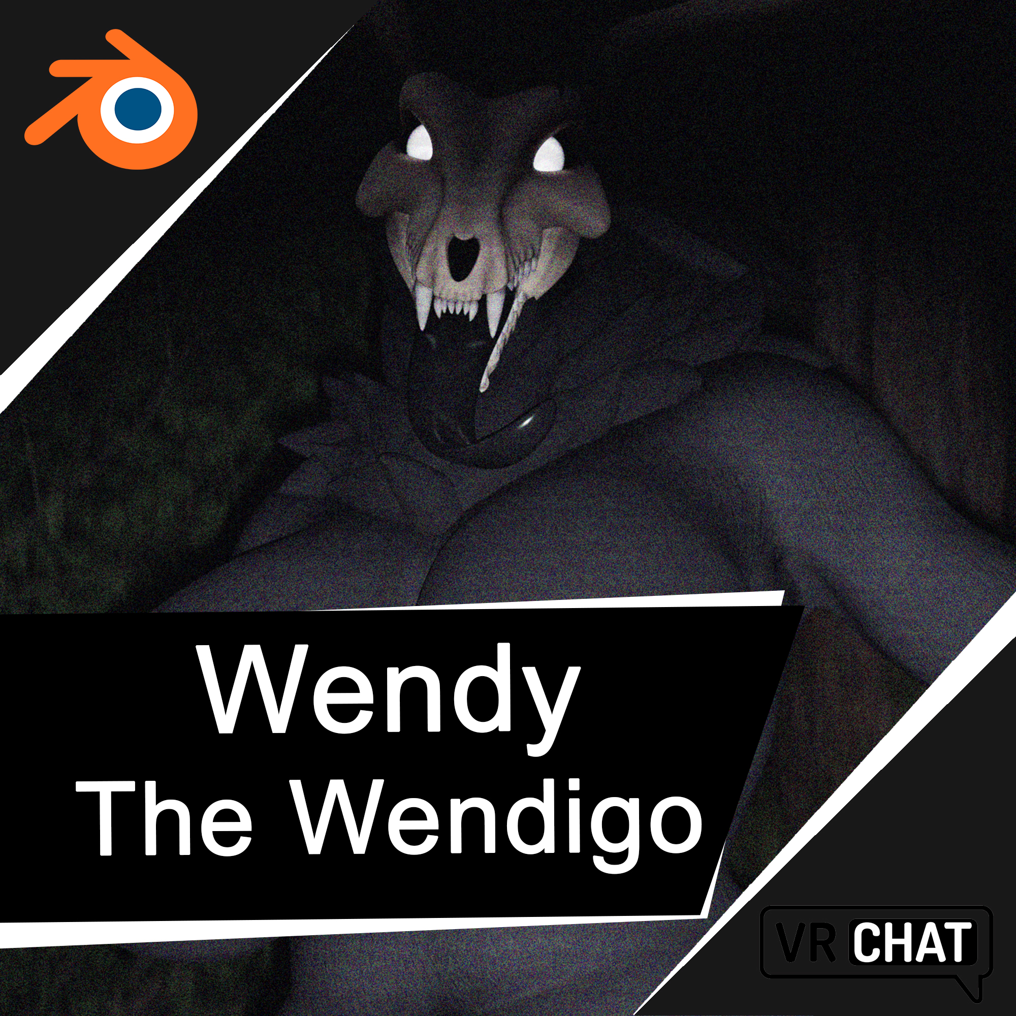 Wendigo Model for Blender and VRC