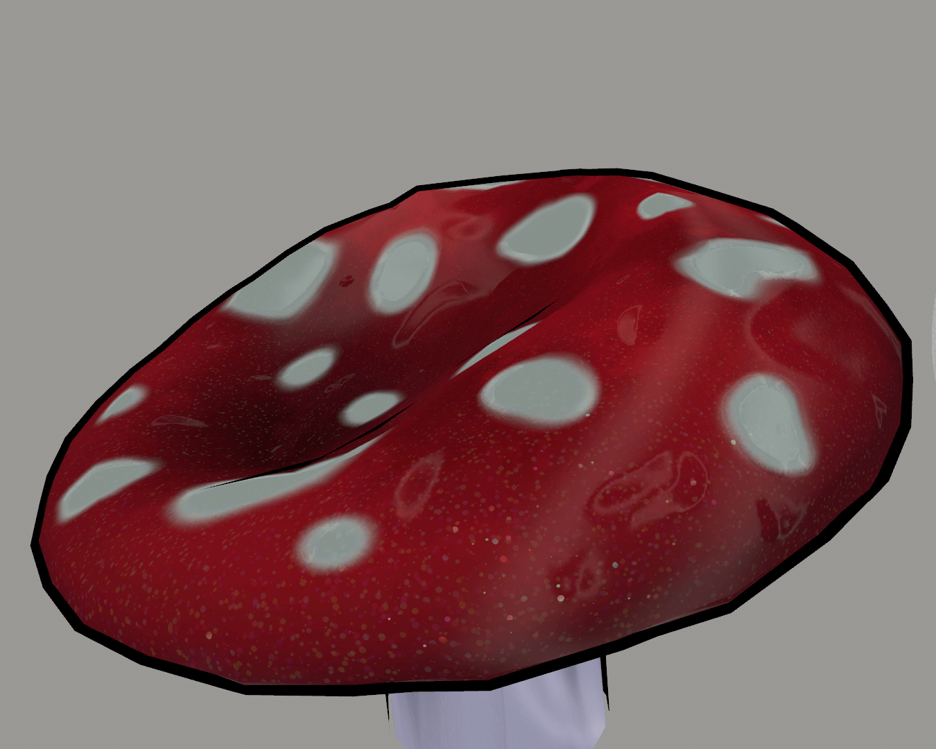 Height Adjustable Mushroom Seat