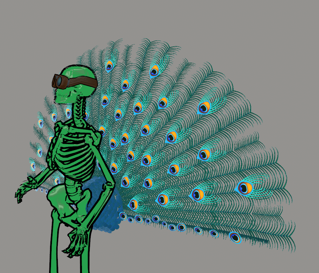 Peacock Tail