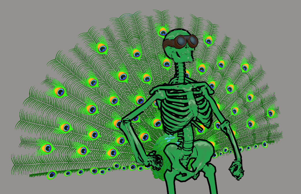 Peacock Tail