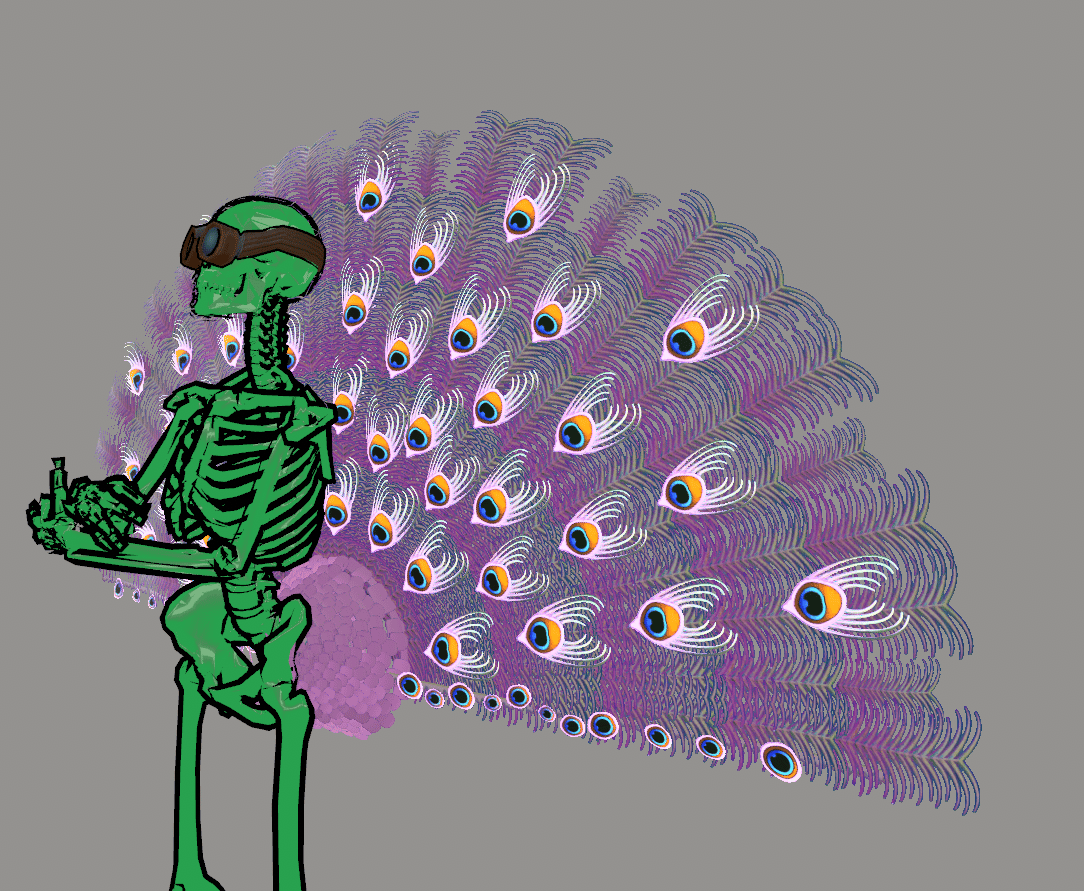 Peacock Tail