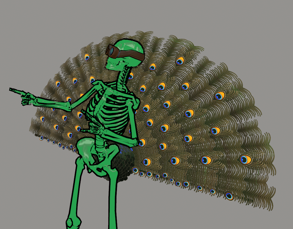 Peacock Tail