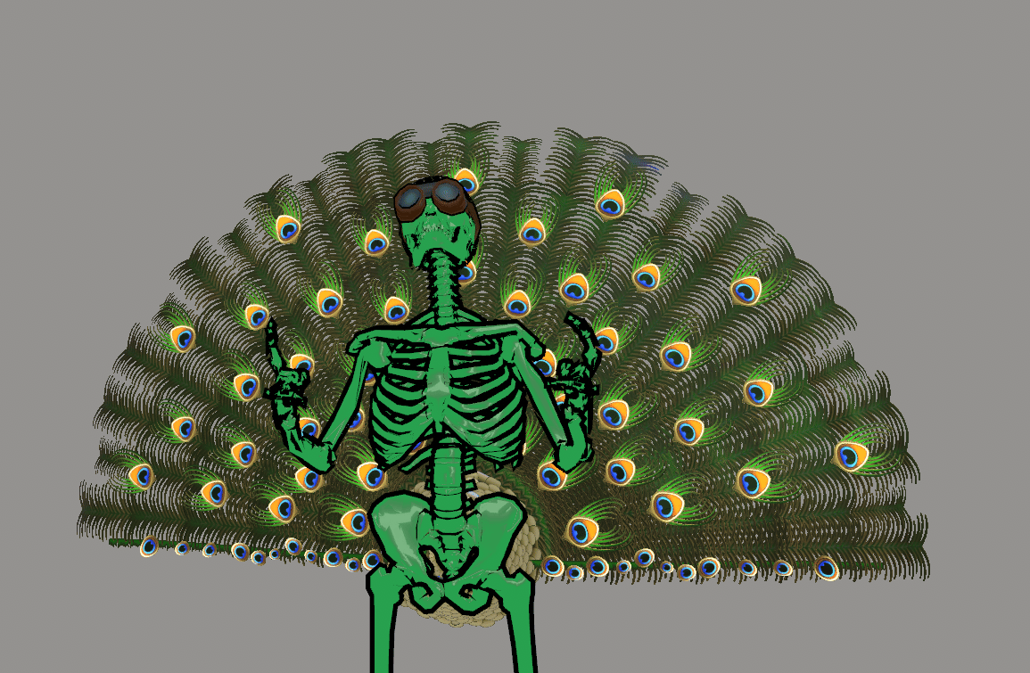 Peacock Tail