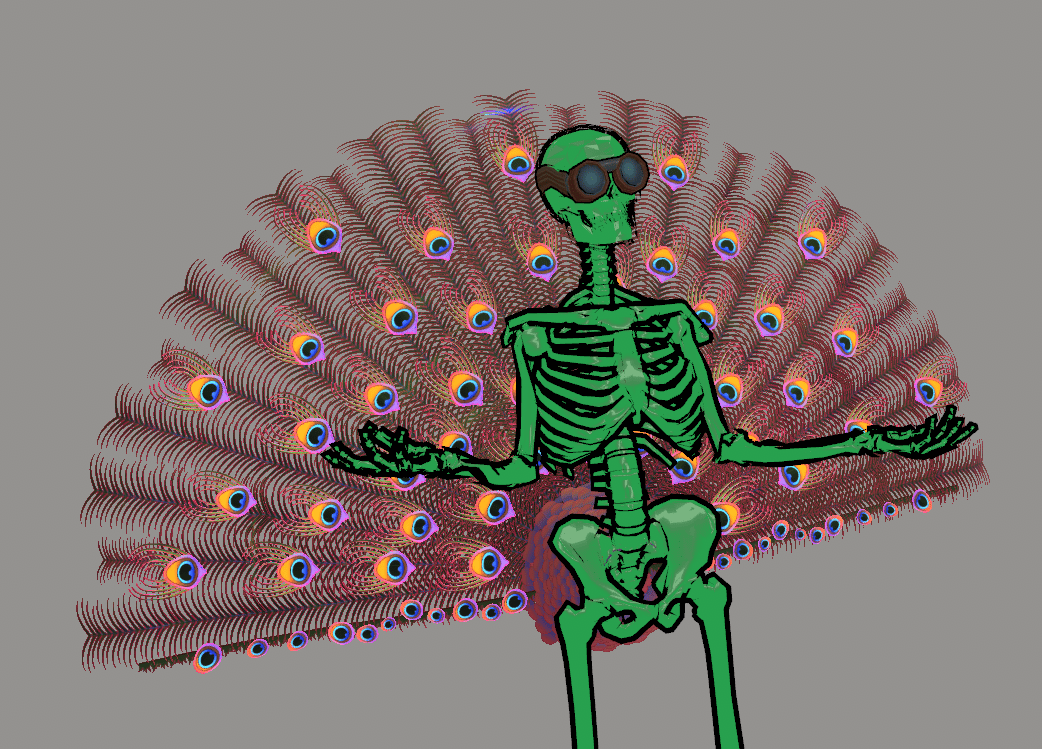 Peacock Tail
