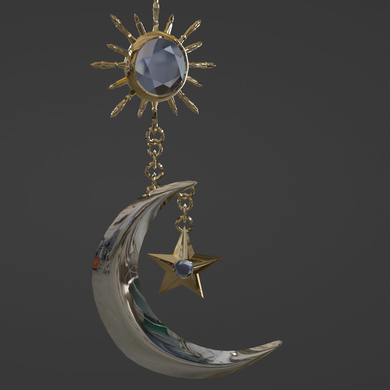Moonlight Earrings (Nitro Asset)