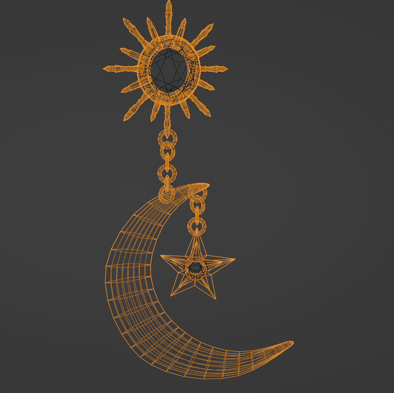 Moonlight Earrings (Nitro Asset)