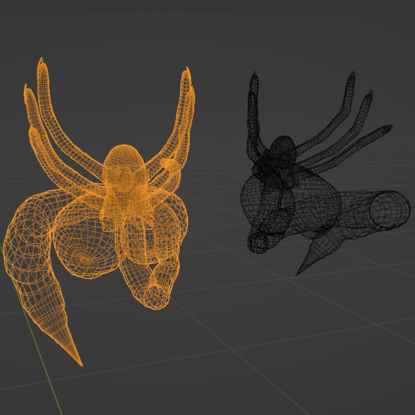 Parasite Mask (Halloween Asset-Alien)