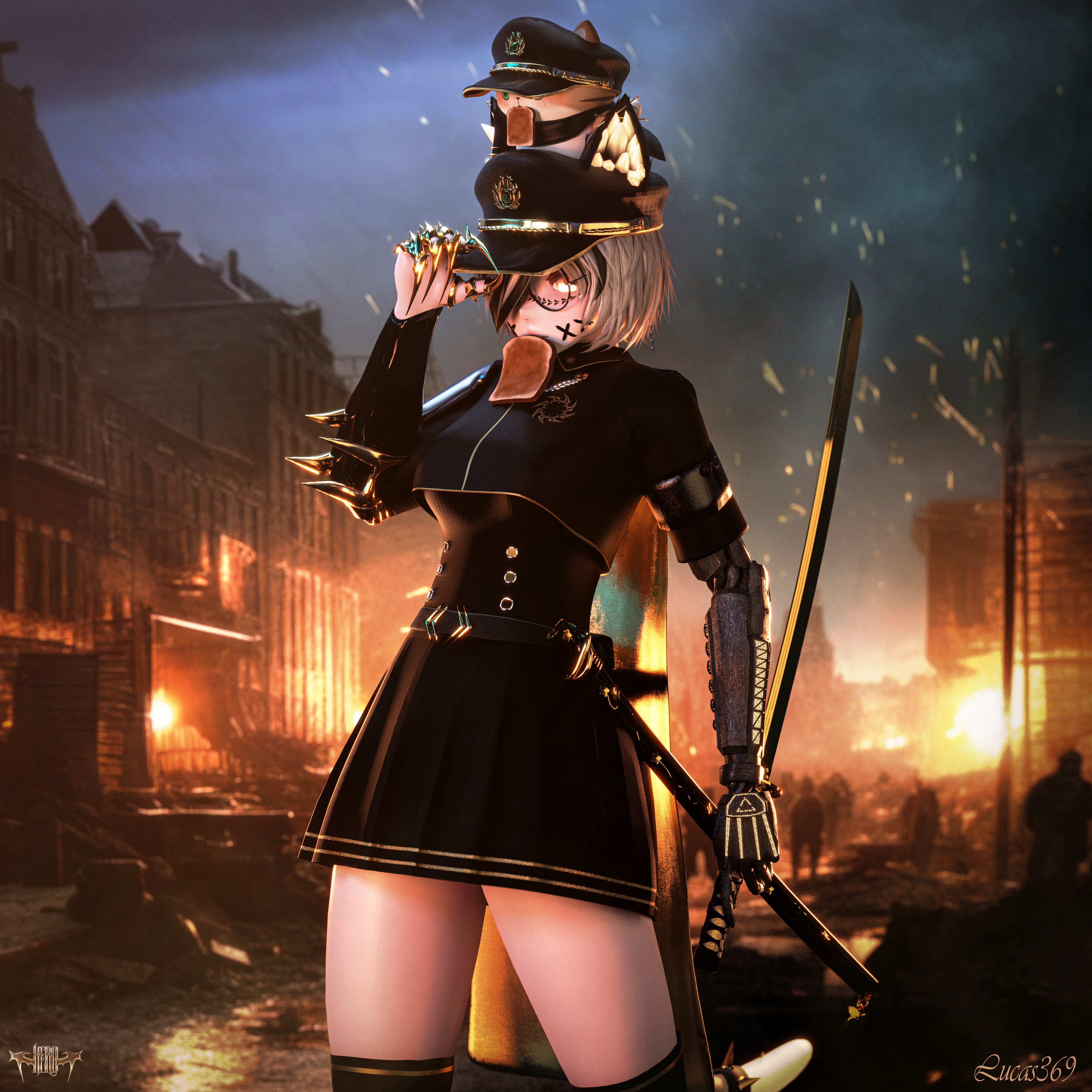 Seph-Anime Style Cadet『Cute Chibi-Halloween Edition 』 (Personal License only)