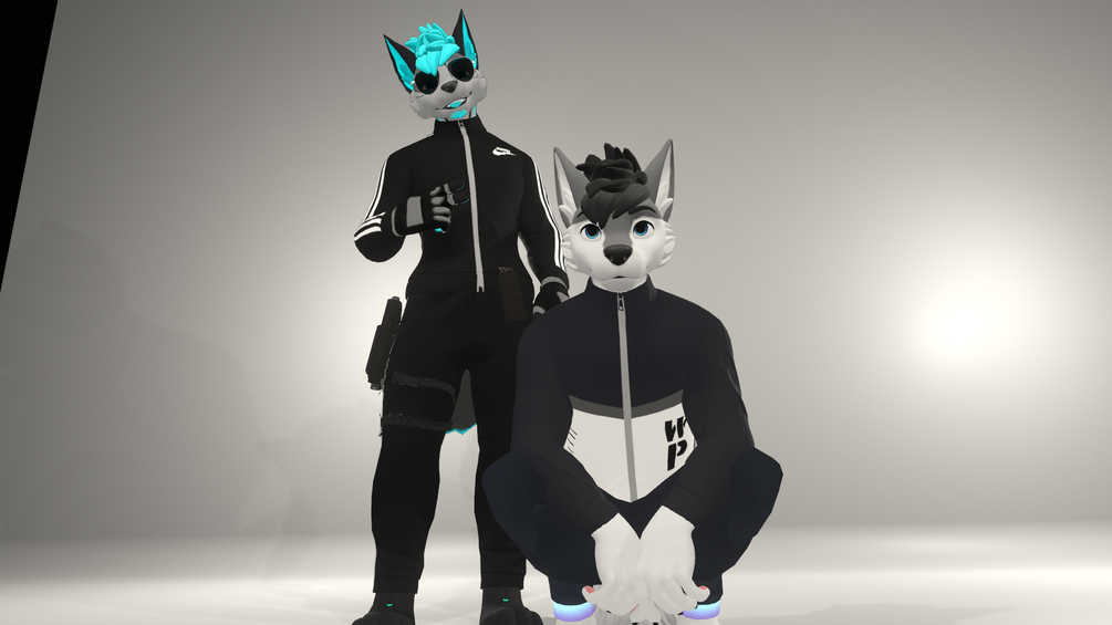 Tracksuit jacket for male canine WinterPaw