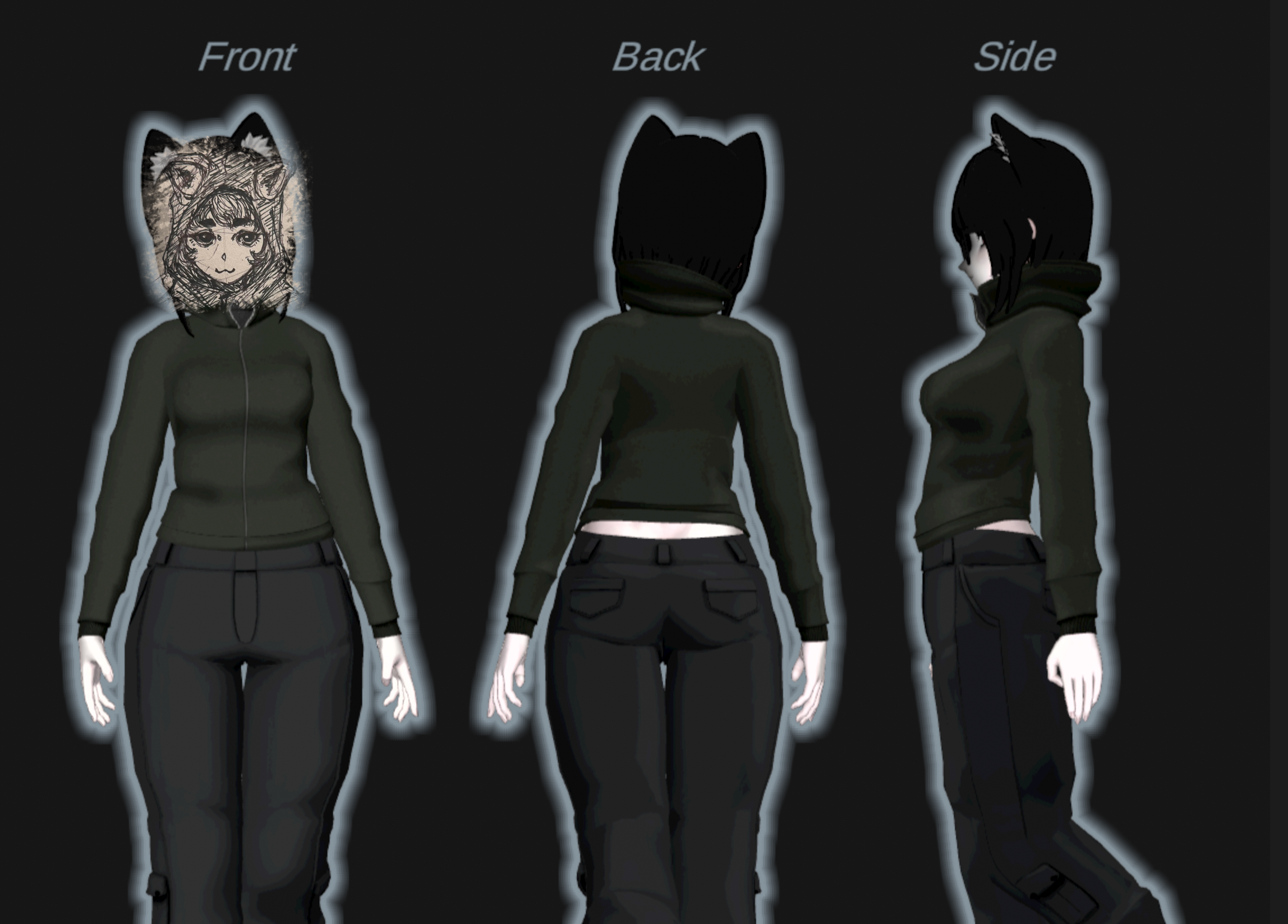 High Collar Jacket