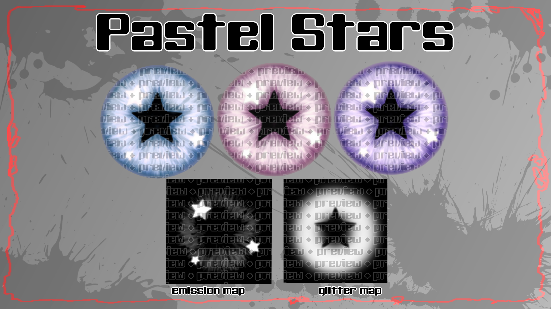 Eye material packs : V1