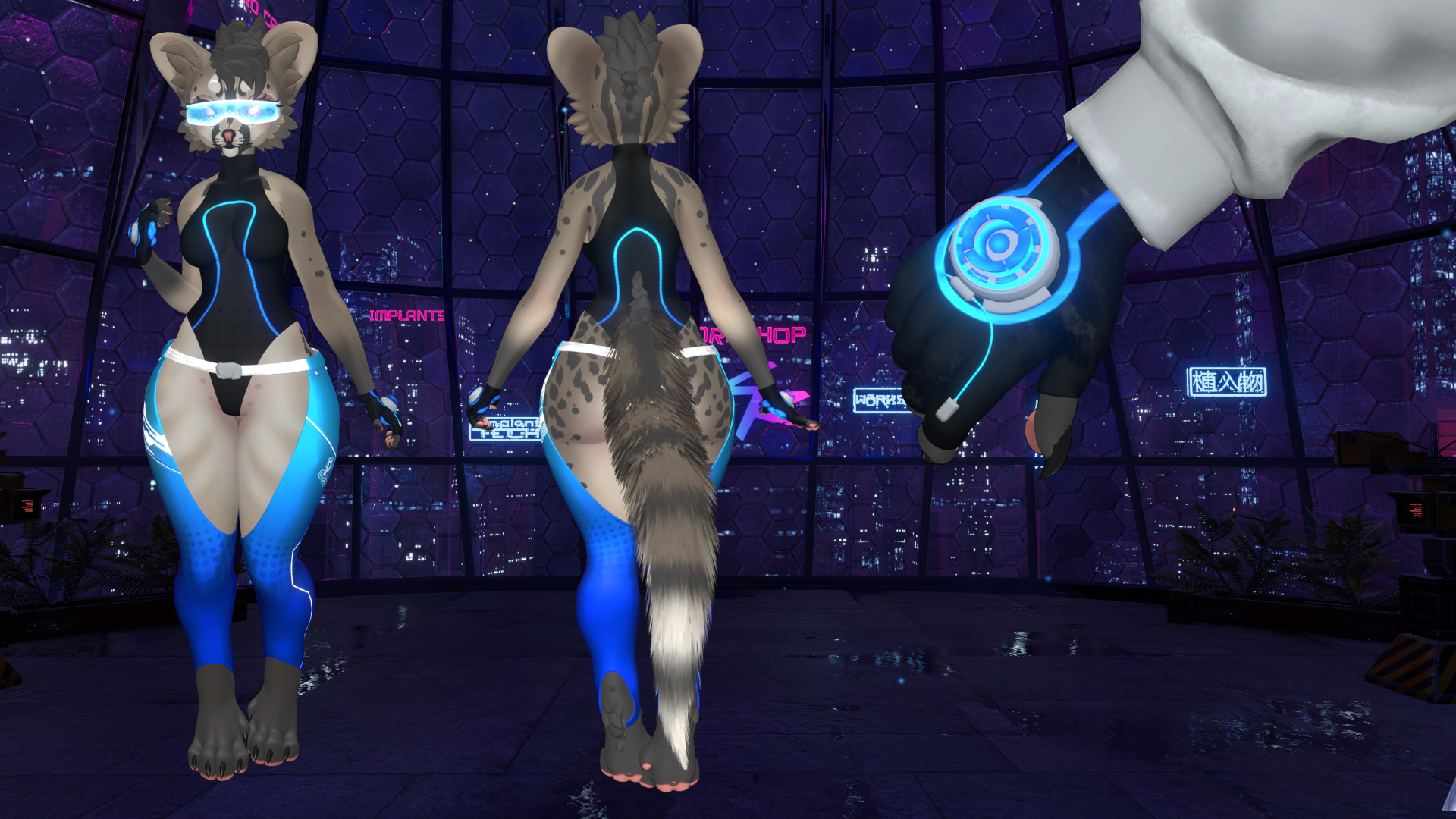 Furality Ultra Cyber Outfit Retexture DLC Genowo