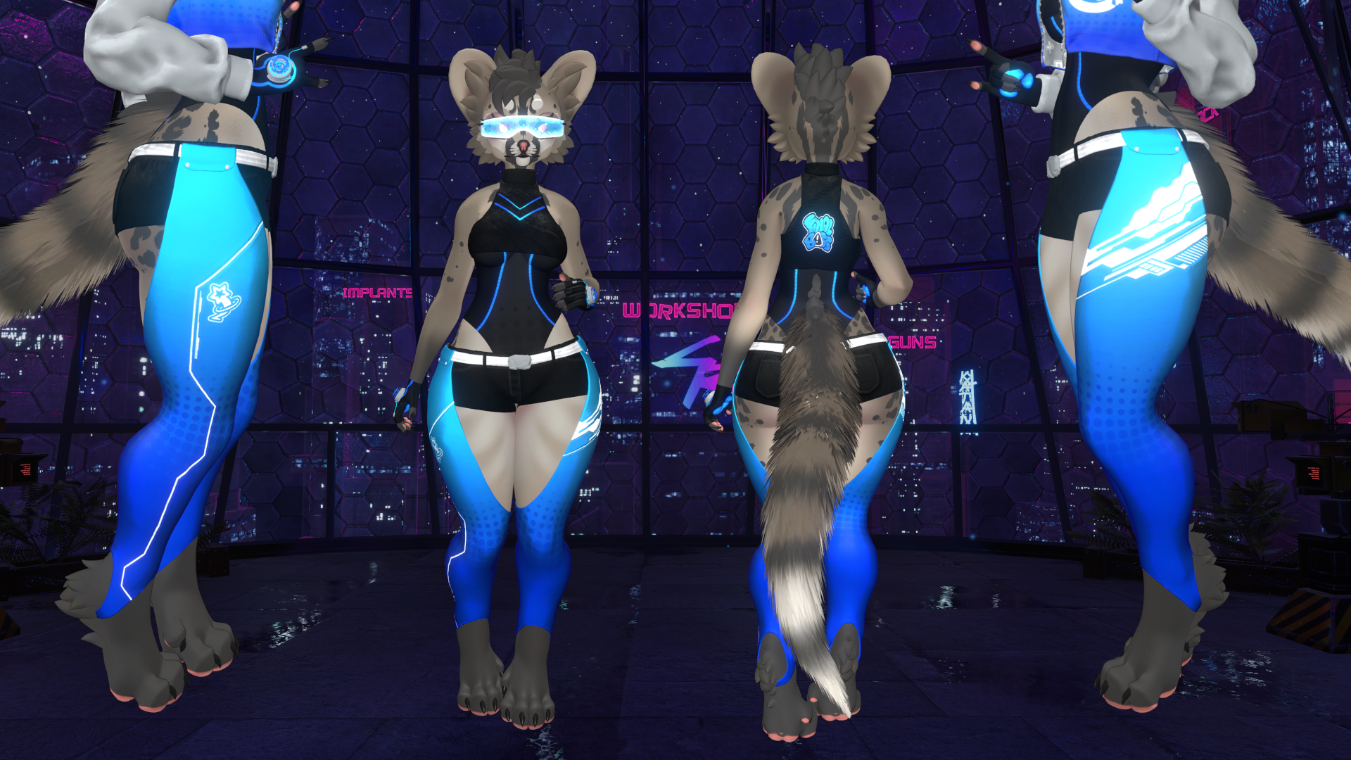 Furality Ultra Cyber Outfit Retexture DLC Genowo