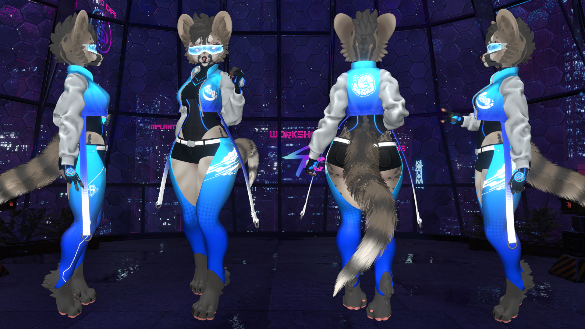 Furality Ultra Cyber Outfit Retexture DLC Genowo