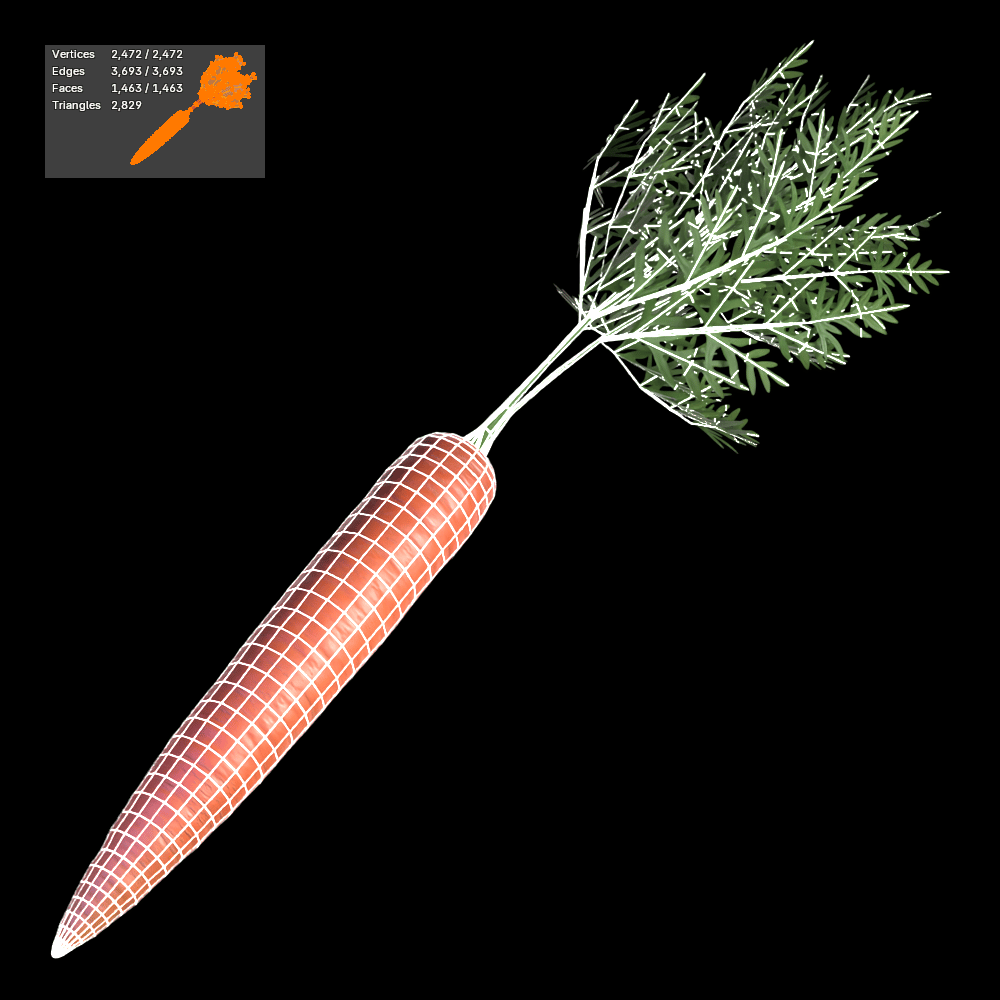 Carrot with physbones