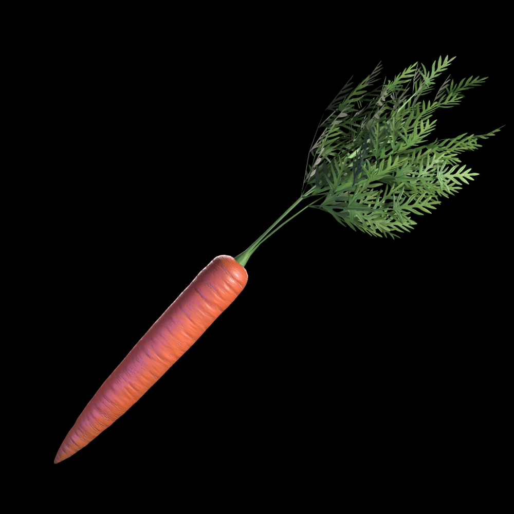 Carrot with physbones