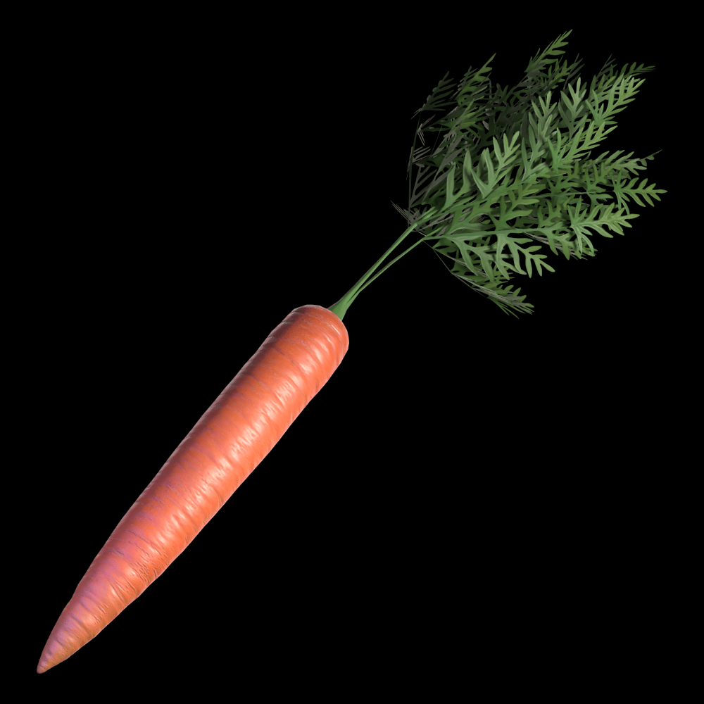 Carrot with physbones