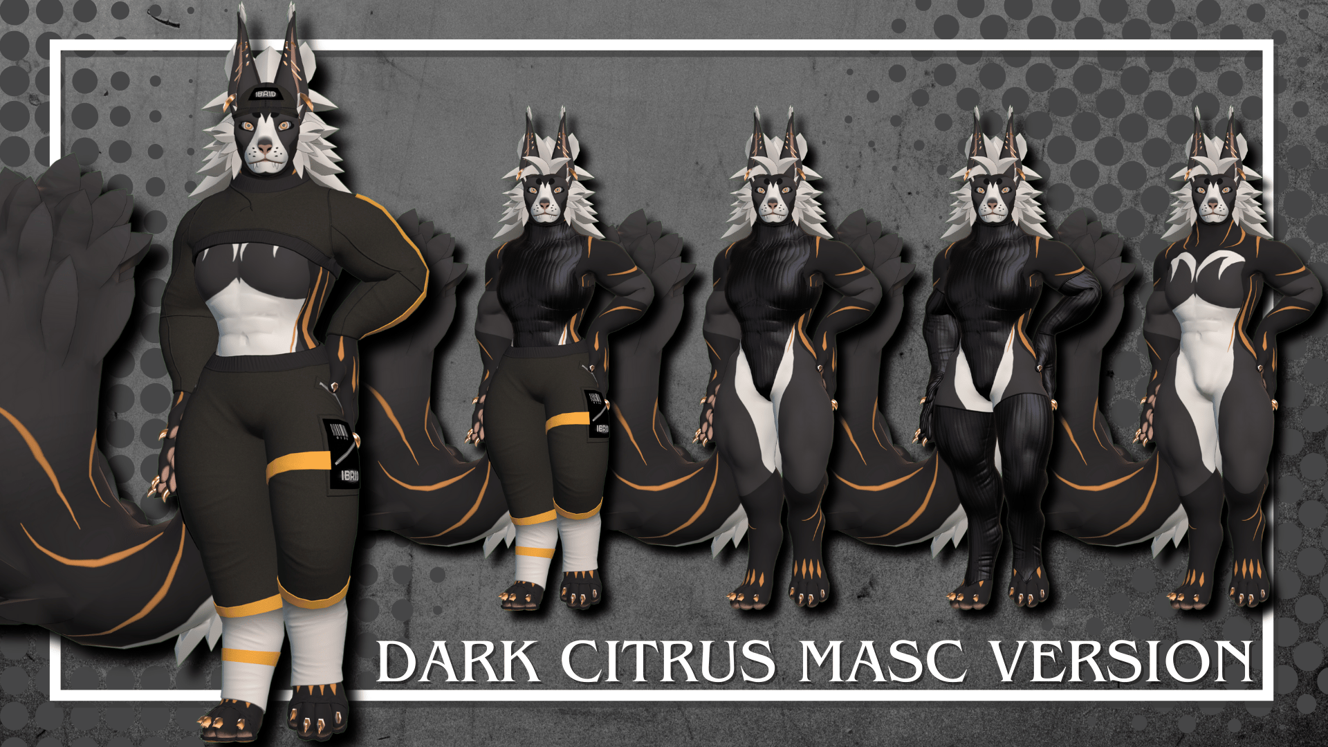 IBRID Hybrid Cat Avatar Vrchat 3.0 (PC & Quest)