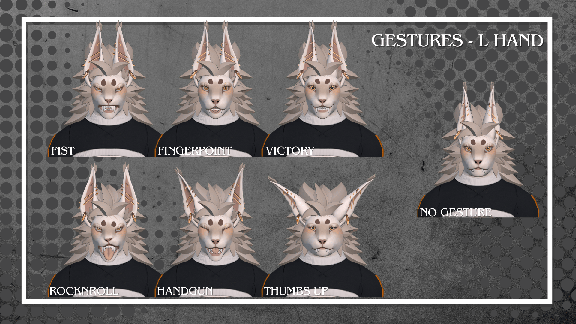 IBRID Hybrid Cat Avatar Vrchat 3.0 (PC & Quest)