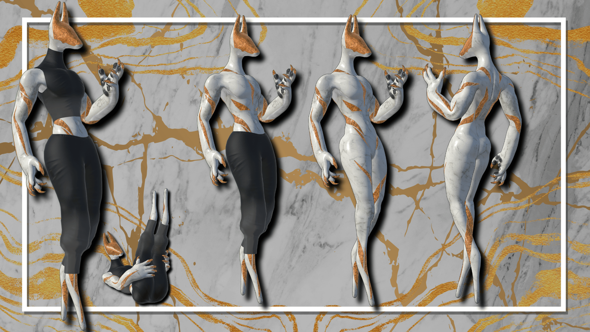 JACKALITH Avatar (Masc) Vrchat 3.0 (PC & Quest)