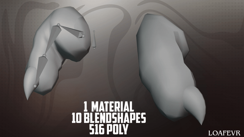 Dewclaw Toe Additive - VRChat Asset