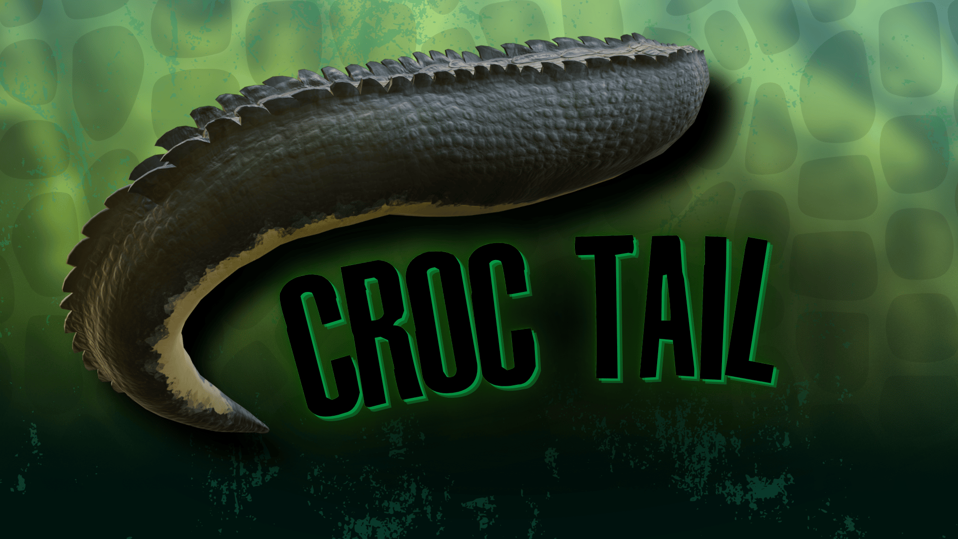 Croc Tail - VR Avatar Asset