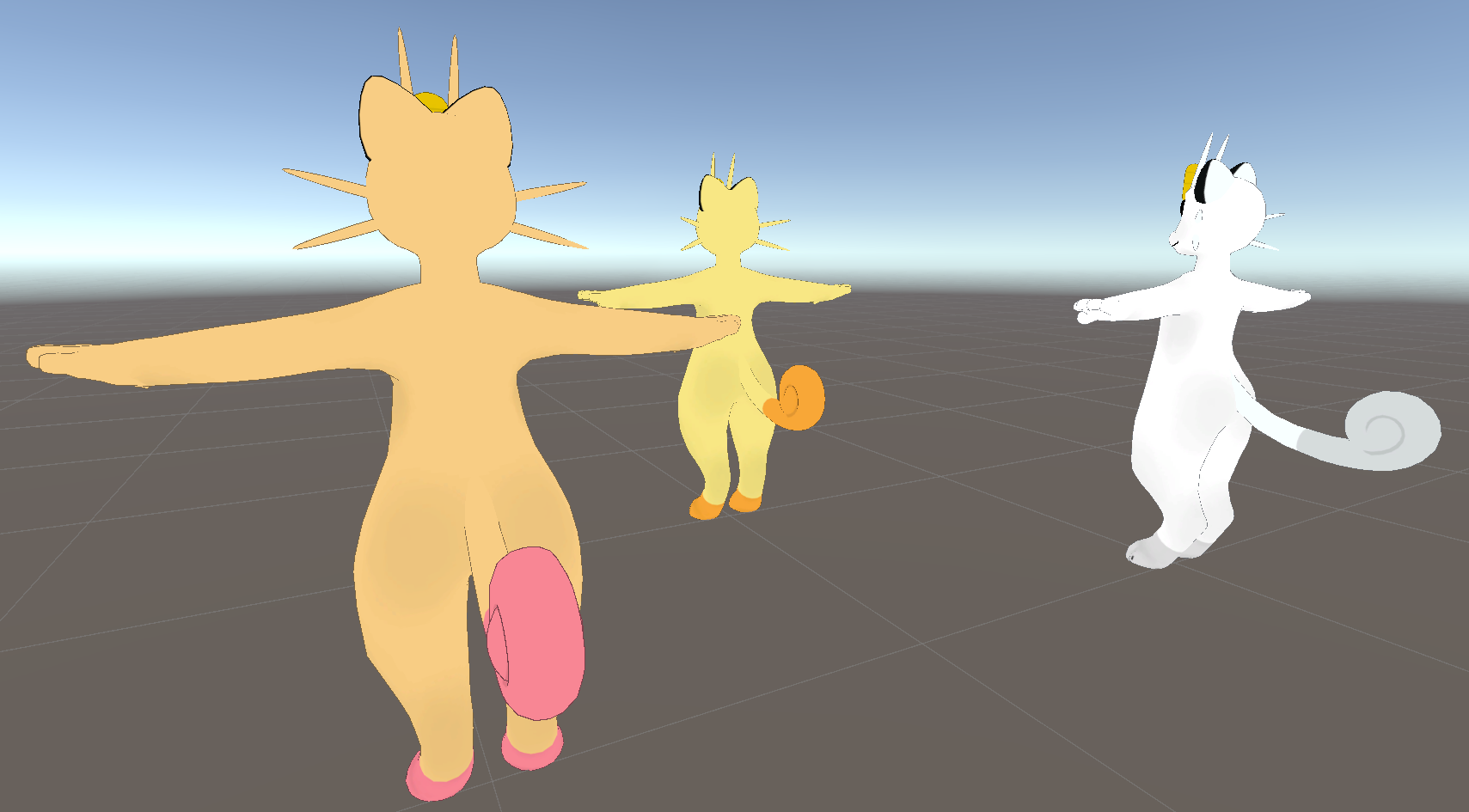 Meowy Asset (Chibi Avatar Base skip4D)