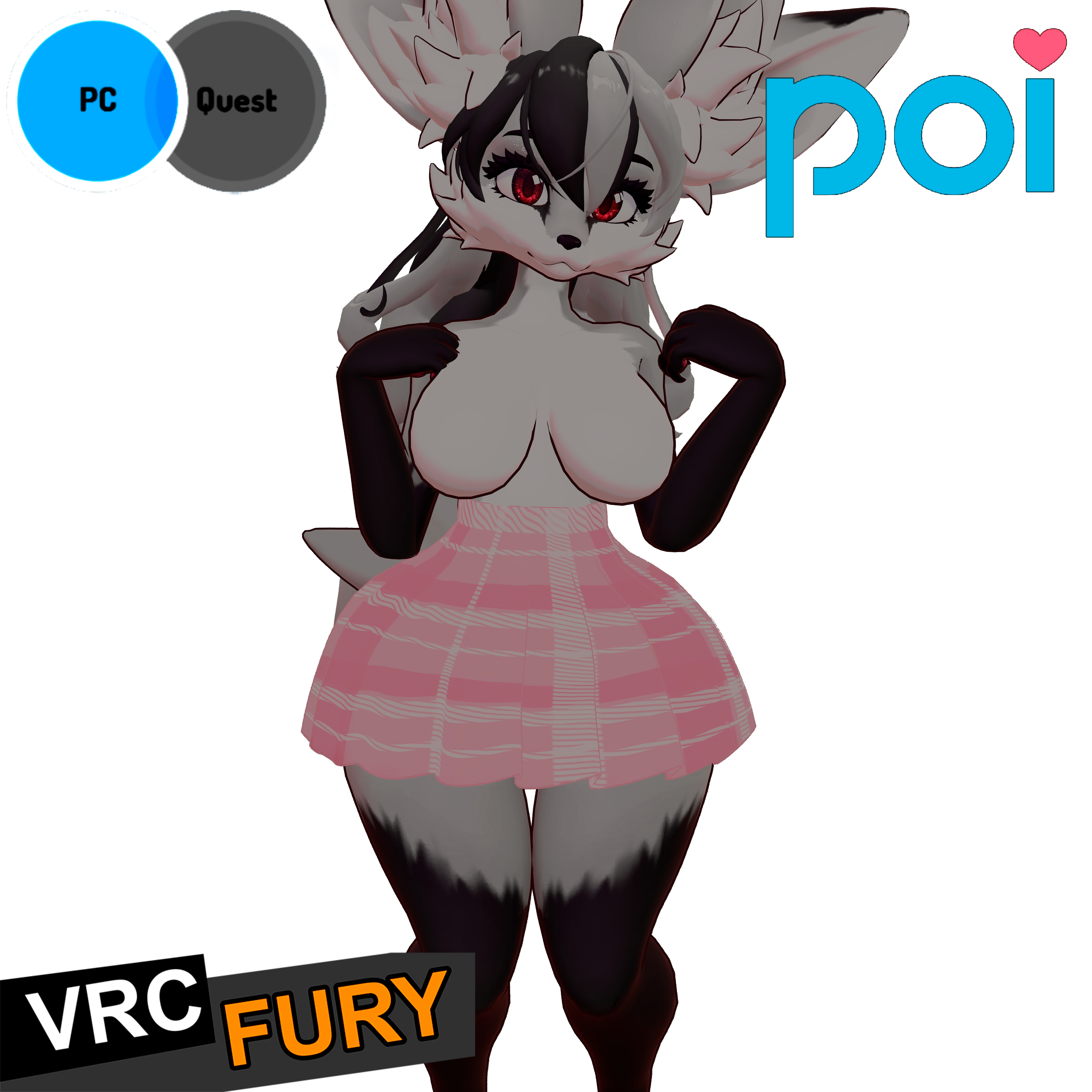 Skirt (Baller Fox Redux) [VRChat] [Commercial & Personal]