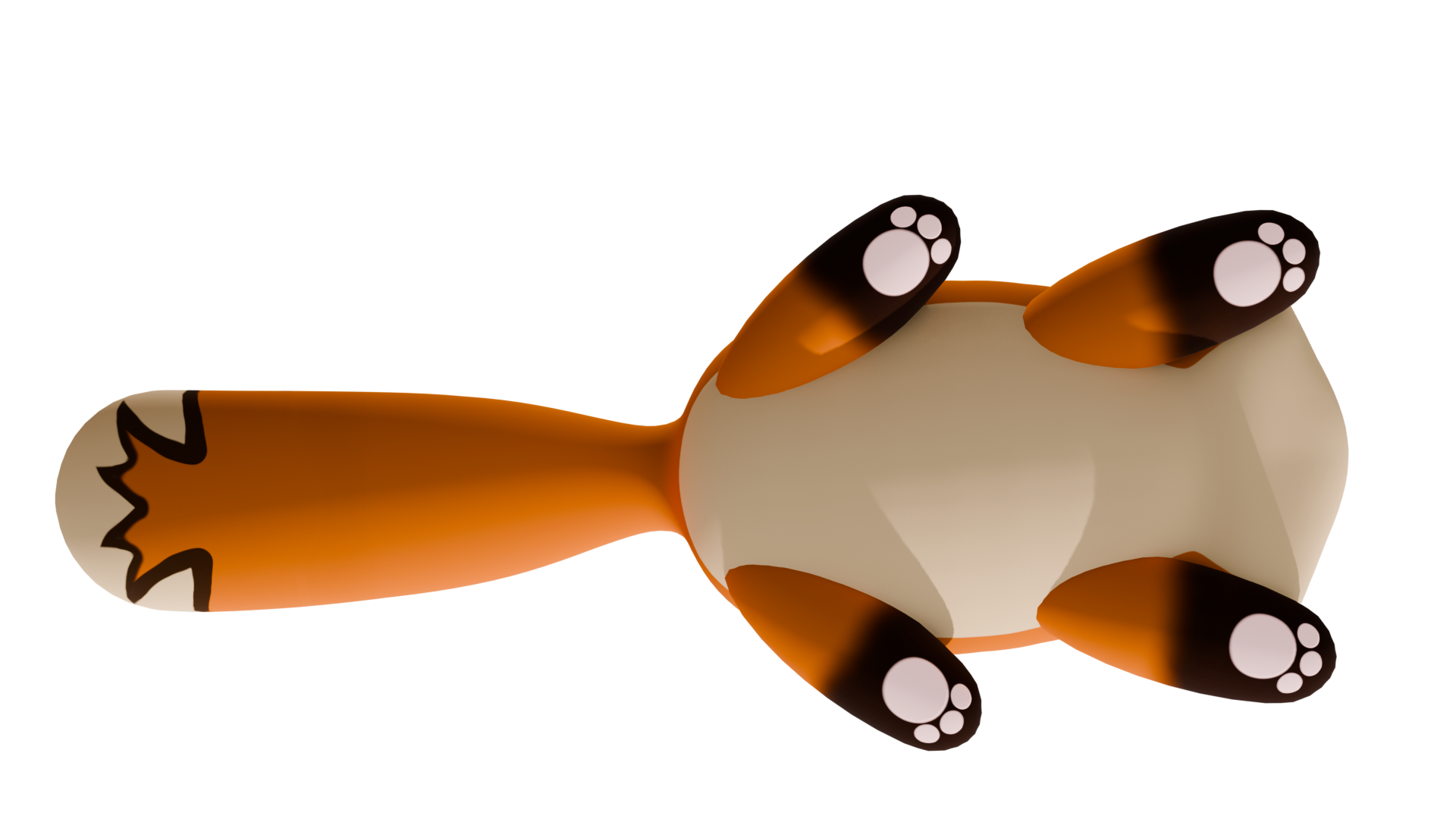 Cute Fox Pet/Plushie (VRChat & Vnyan)