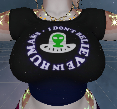 Foxipaws Honey Alien Clothes Texture